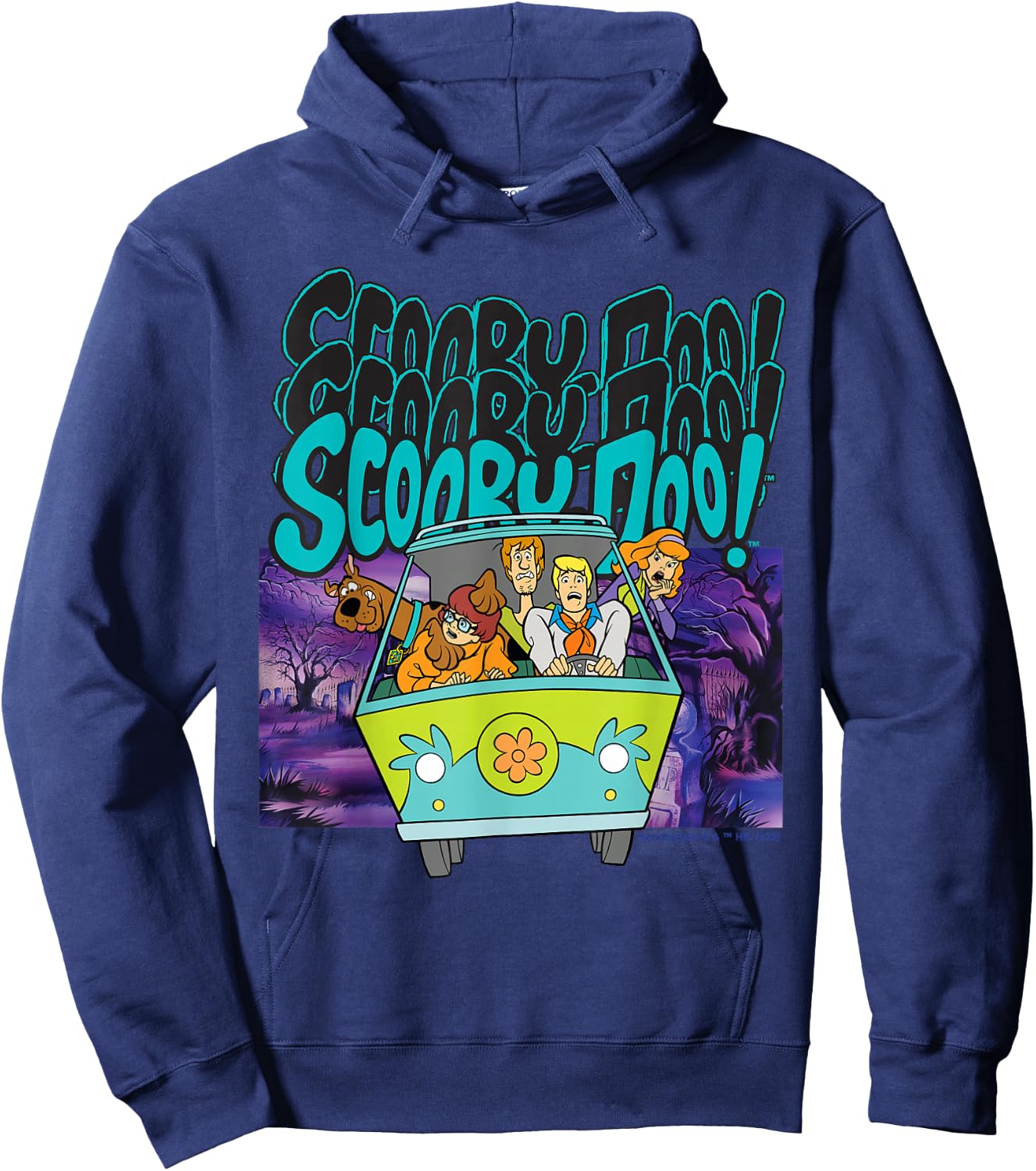 Scooby Doo! Scooby Doo! Scooby Doo! Hoodie - Hoodie | Navy