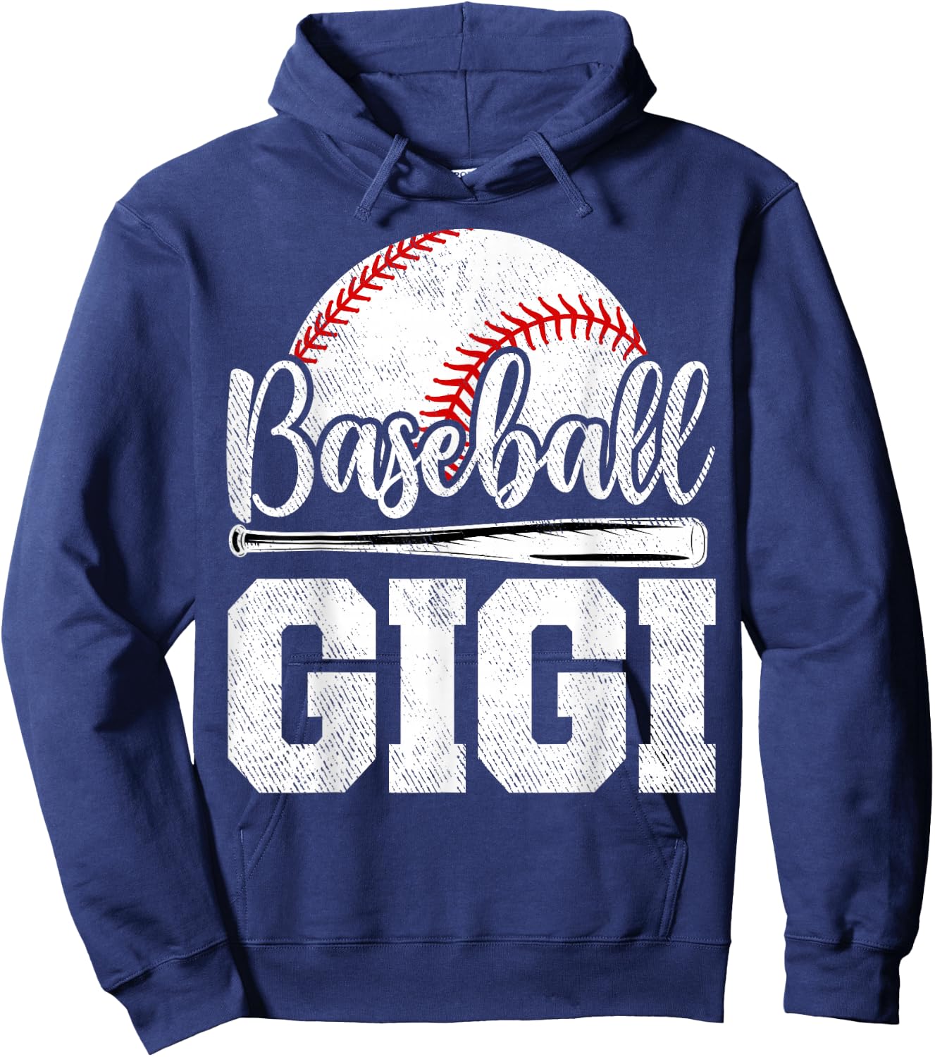 Baseball Gigi Baseball Player Game Day Mother's Day Hoodie - Hoodie | Navy