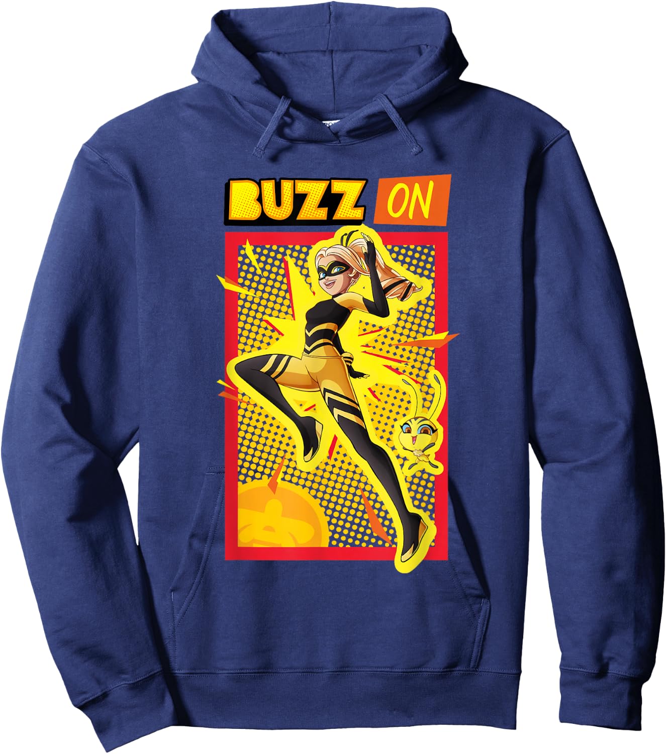 Miraculous Collection Queen Bee Focus Hoodie - Hoodie | Navy