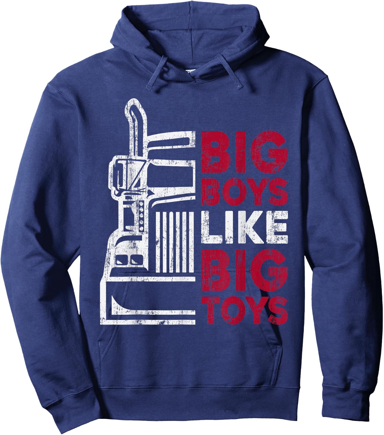Truck Driver Humming Driver Truck Driver - Truck Driver Hoodie - Hoodie | Navy