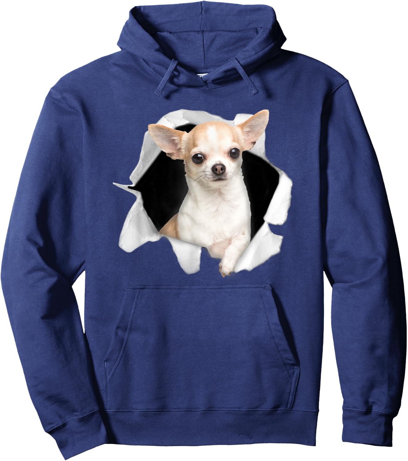 Cute Chihuahua Shirt Dog Puppy Lover Men Women Boys Girls Hoodie - Hoodie | Navy