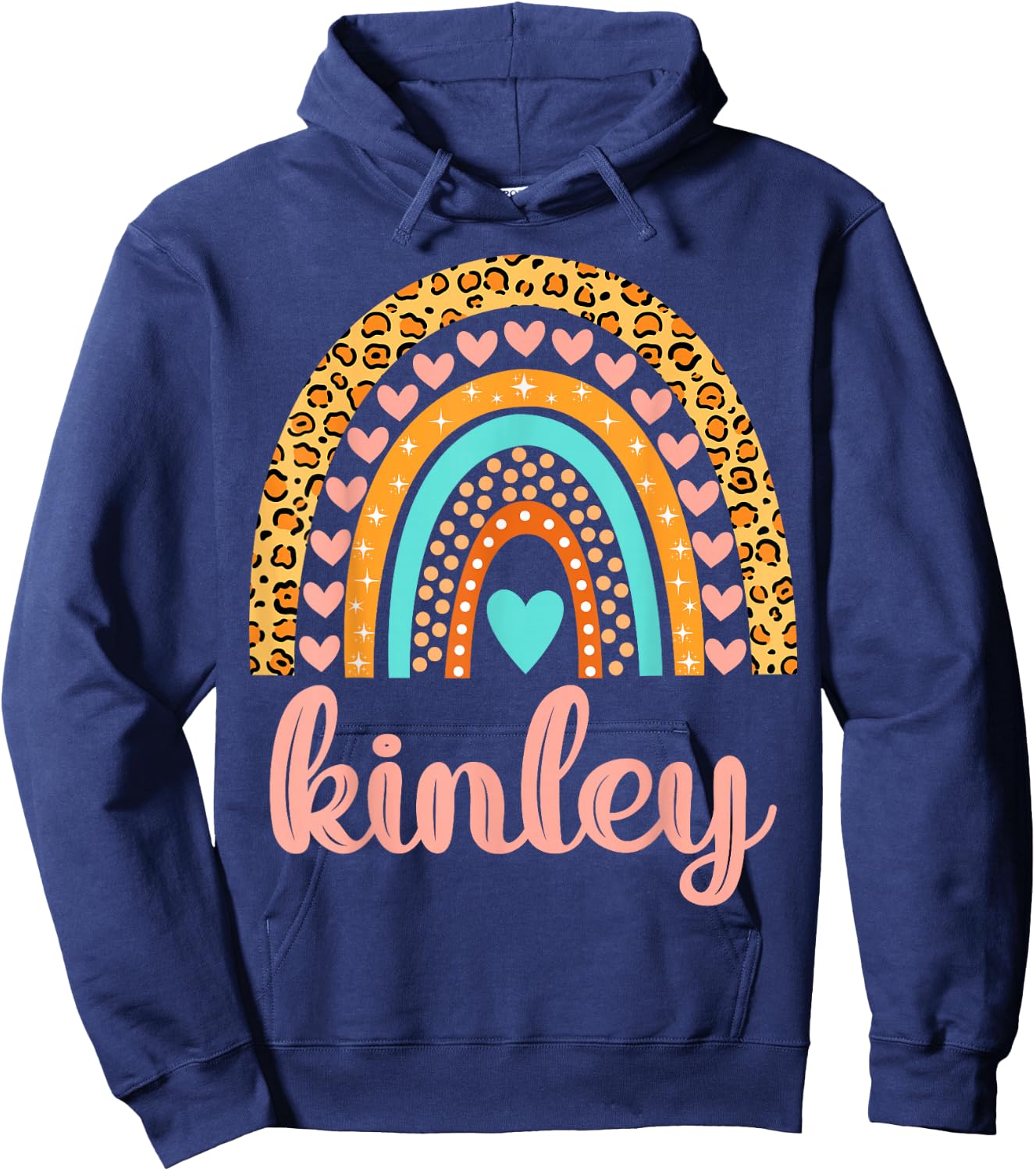 Kinley Kinley Name Birthday Shirt Gift Hoodie - Hoodie | Navy