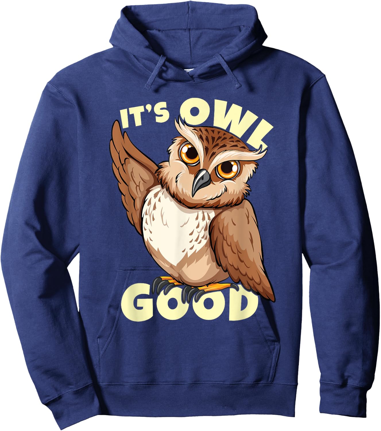 Funny Bird Owl Costume | It's owl good Hoodie - Hoodie | Navy