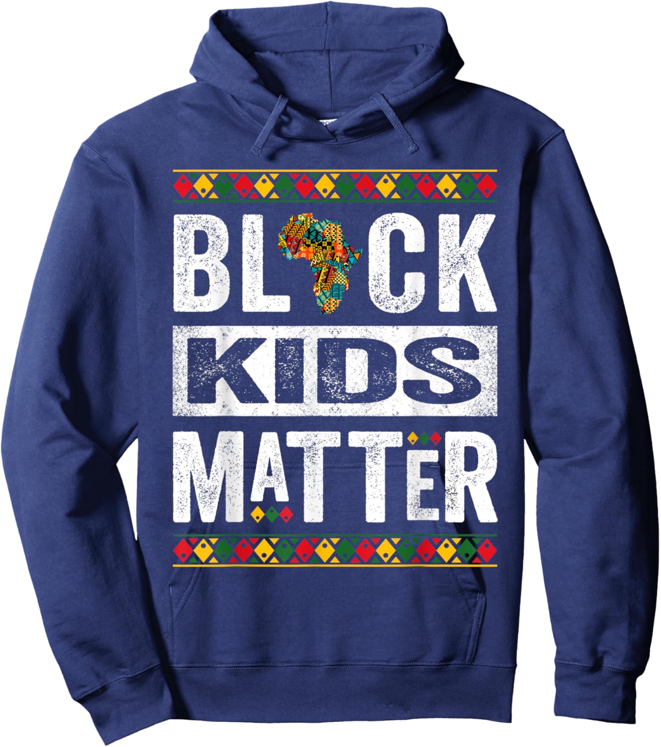 Black Kids Matter Children Black History Month Hoodie - Hoodie | Navy