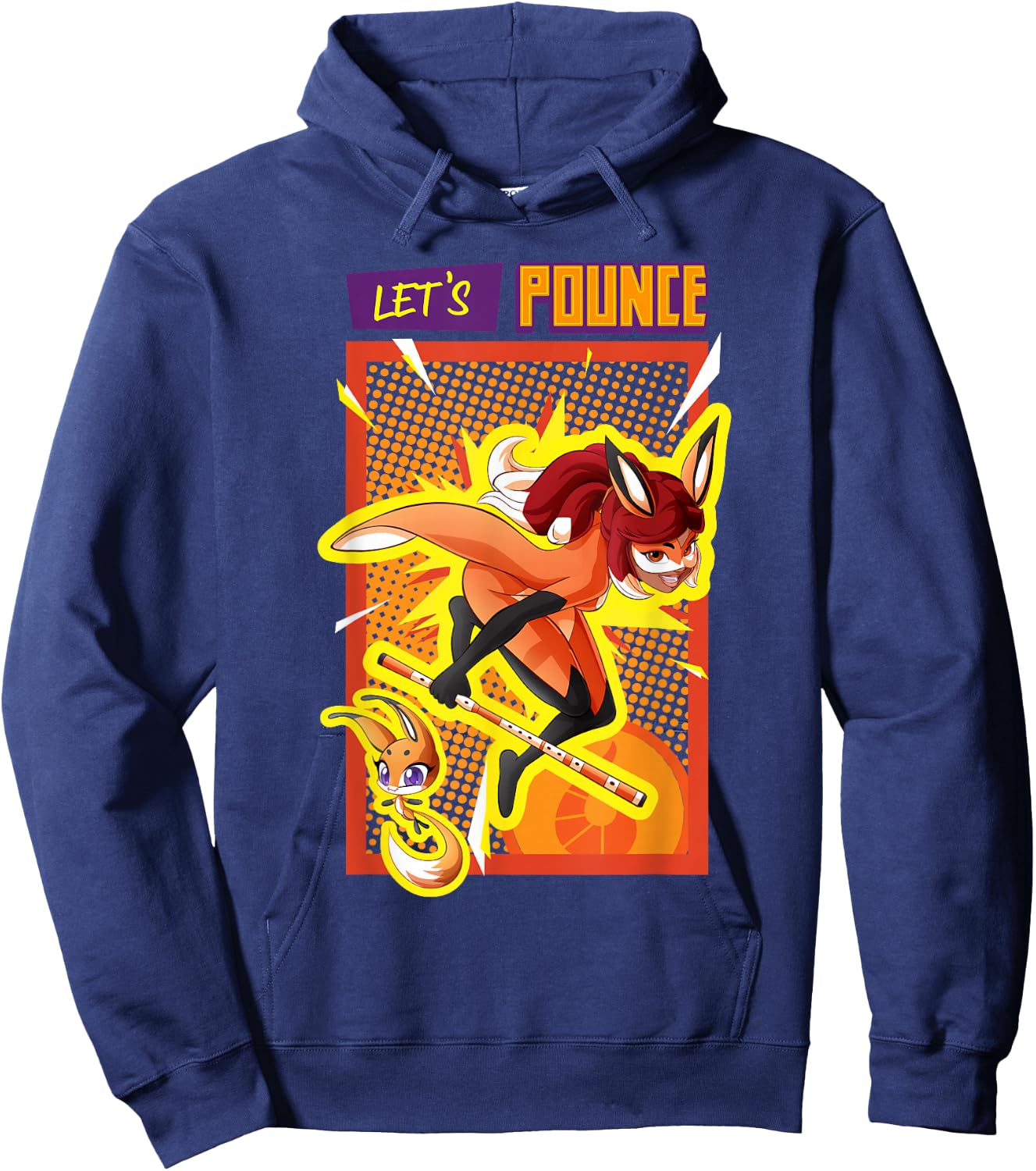 Miraculous Collection Rena Rouge Focus Hoodie - Hoodie | Navy
