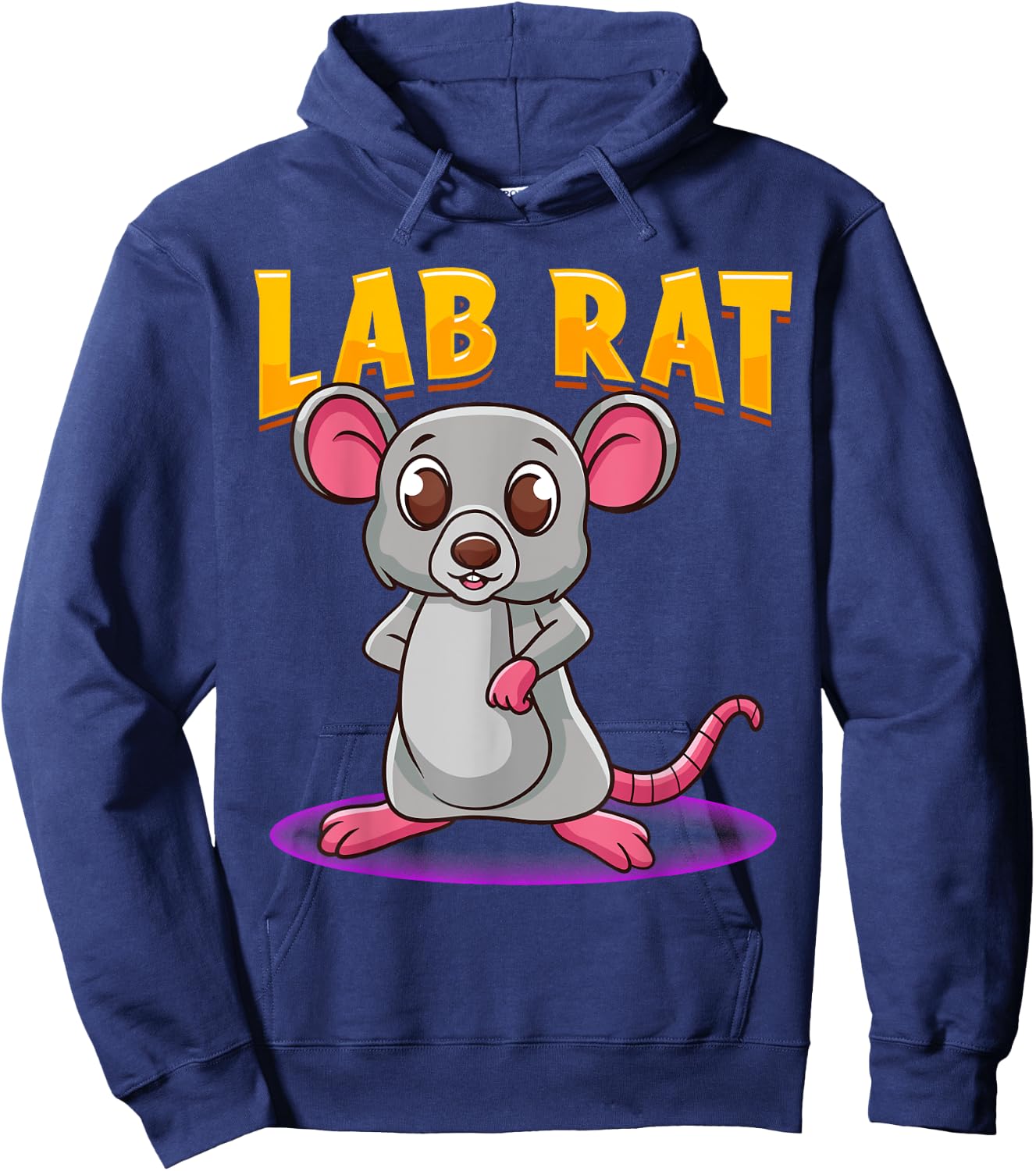 Lab Rat Future Laboratory Worker Scientist Technician MD Fun Hoodie - Hoodie | Navy