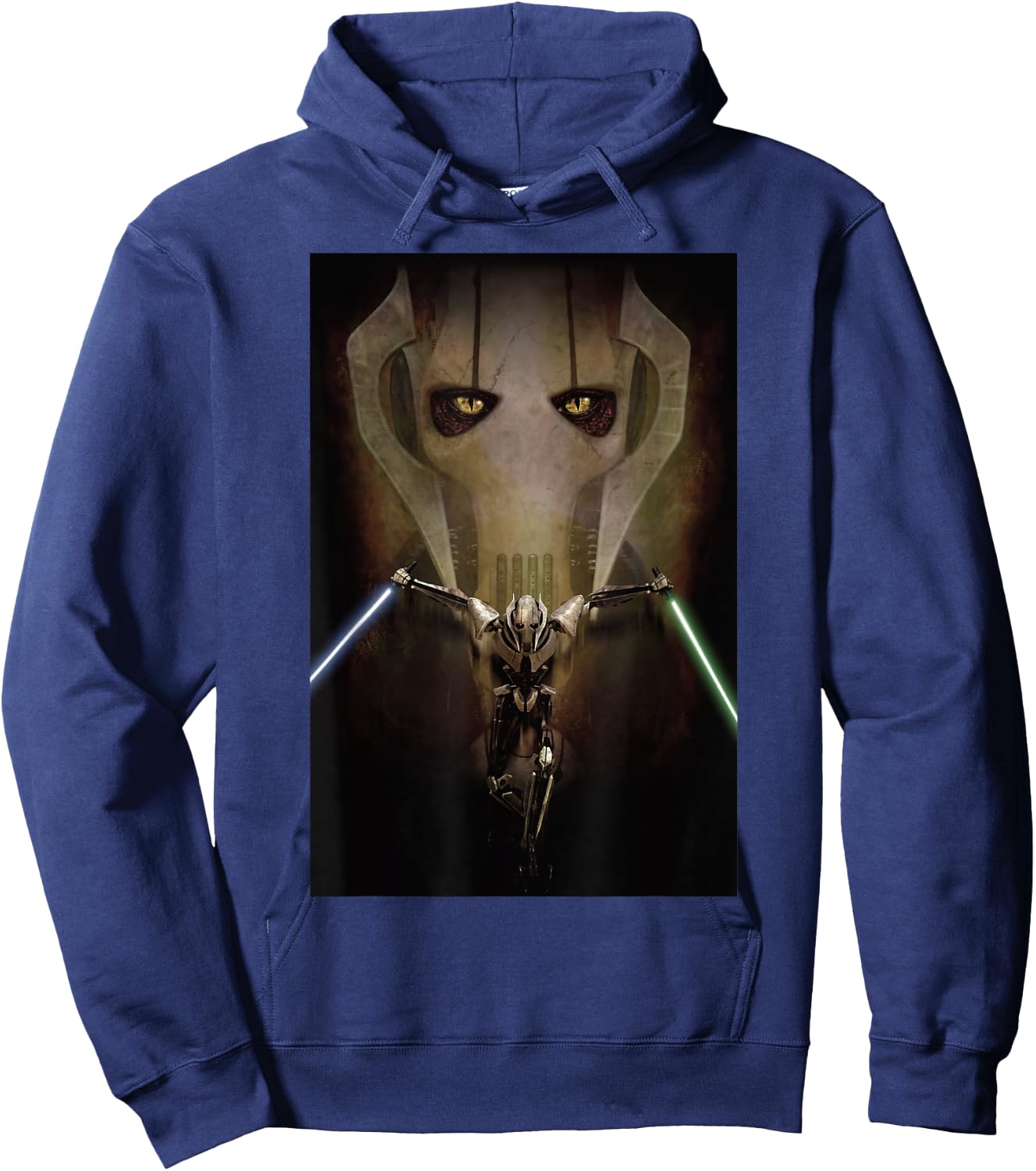 Star Wars Revenge of the Sith General Grievous Poster Art Hoodie - Hoodie | Navy