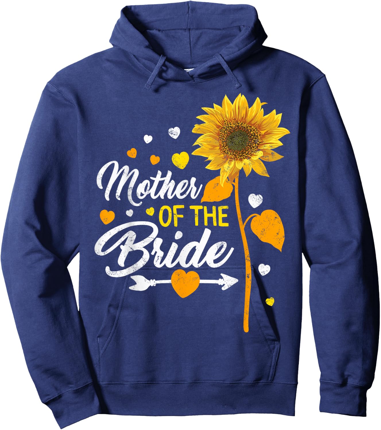 Wedding Matching Mother of the Bride Sister Of The Bride Hoodie - Hoodie | Navy