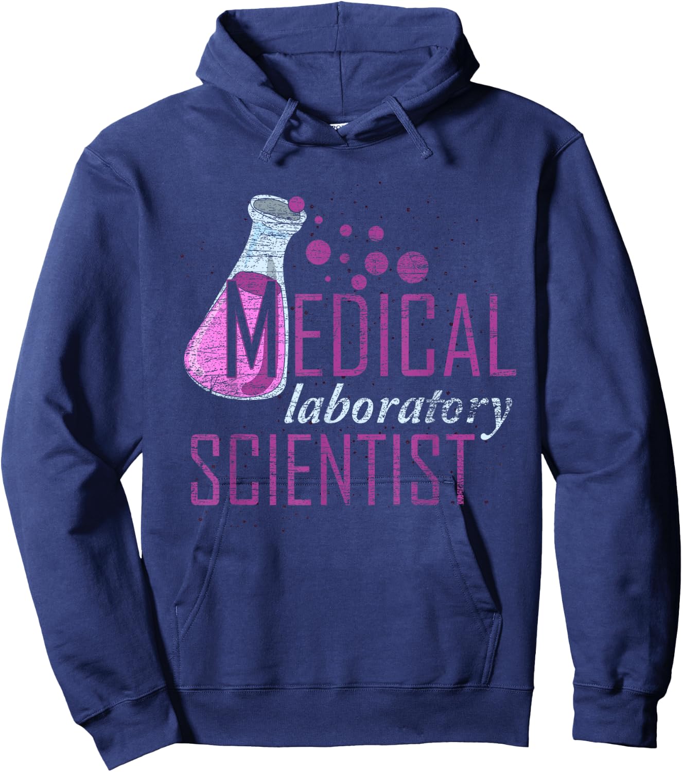 Lab Technologist Lab Technician Medical Laboratory Scientist Hoodie - Hoodie | Navy