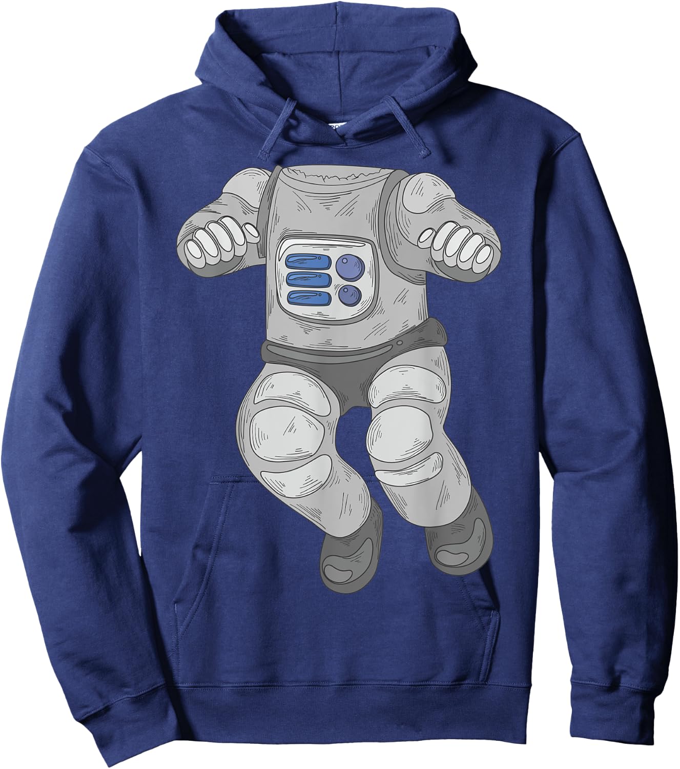 Cool Funny Astronaut Halloween Costume Shirt Spaceman Gift Hoodie - Hoodie | Navy