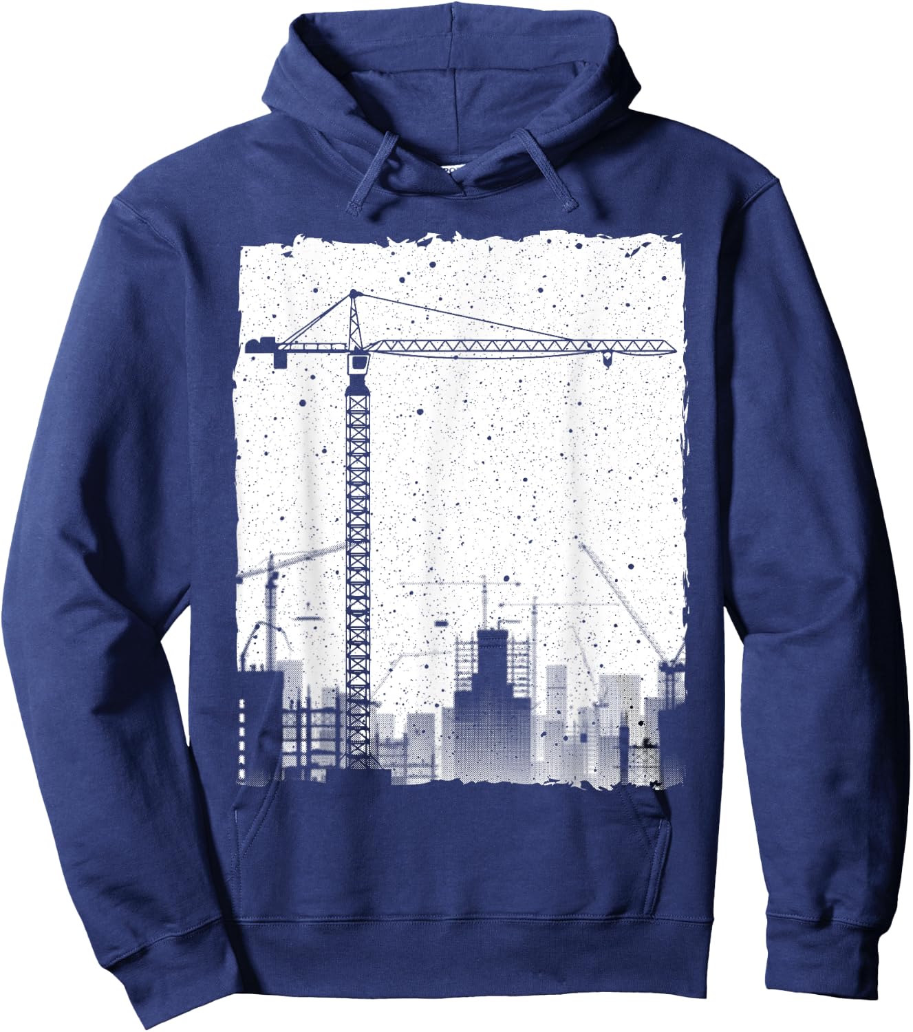 Best Tower Crane Design Women Tower Crane Operator Hoodie - Hoodie | Navy