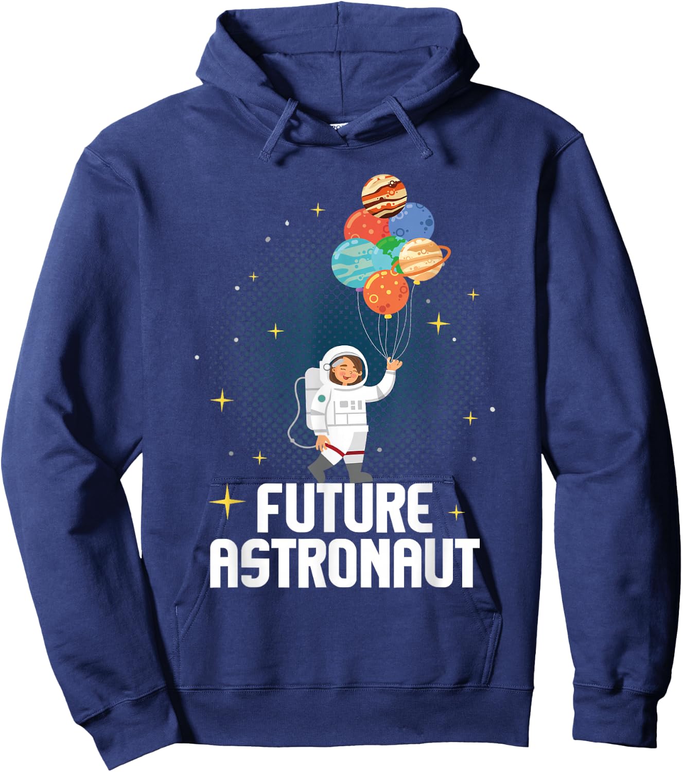 Future Astronaut - Planet Astronomer Spaceman Space Hoodie - Hoodie | Navy