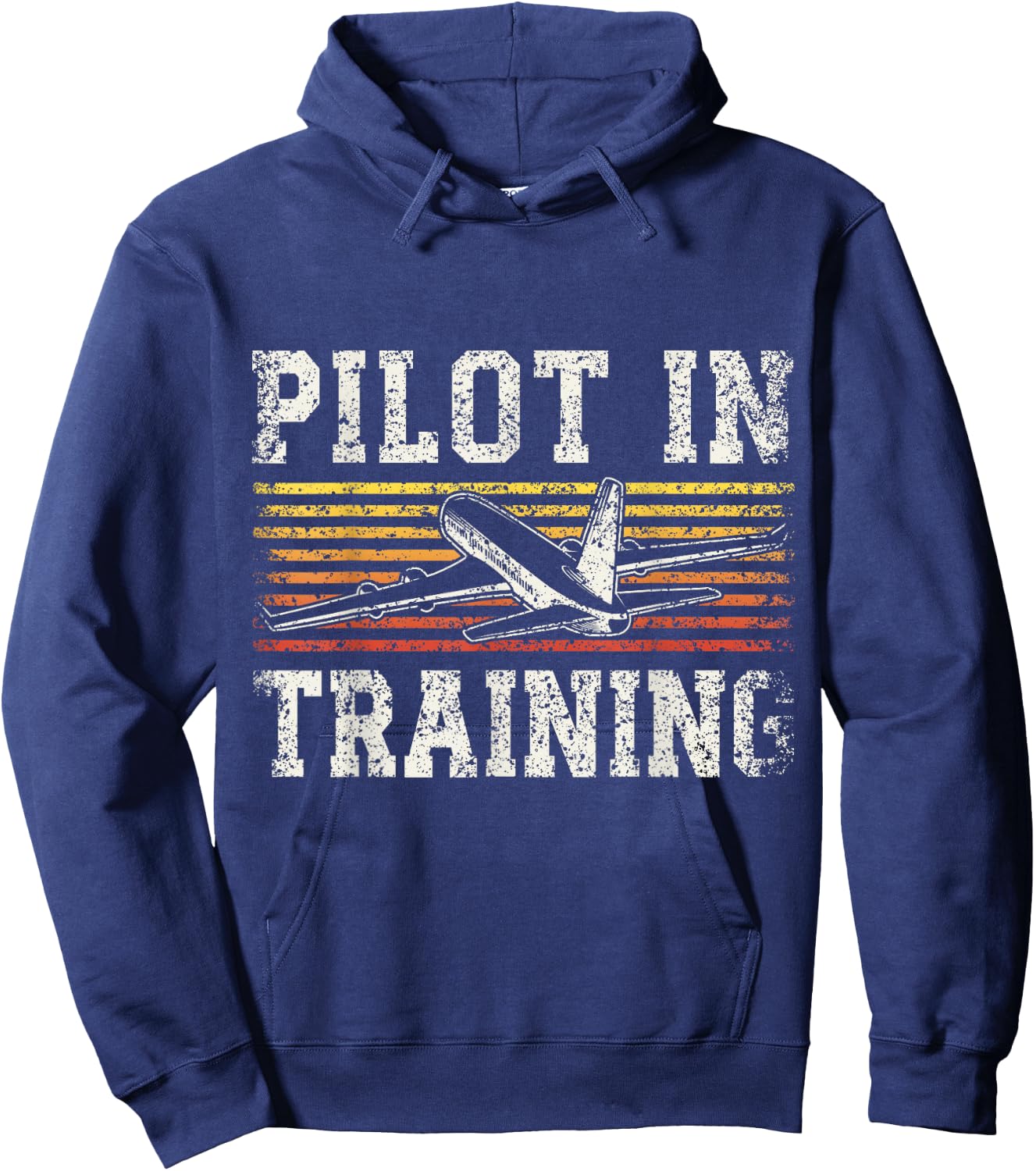 Pilot In Training Aviation Aviator Airplane Pilot Hoodie - Hoodie | Navy