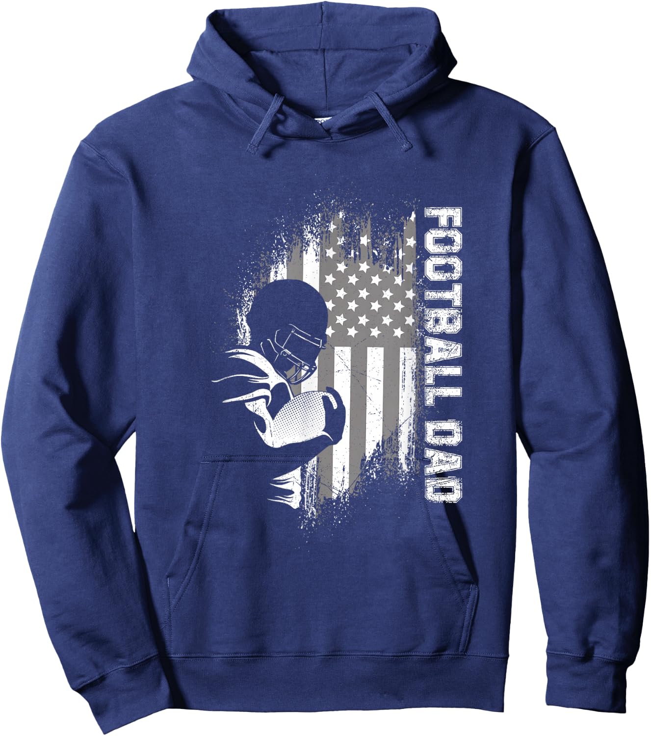 Football Dad American Football Hoodie - Hoodie | Navy