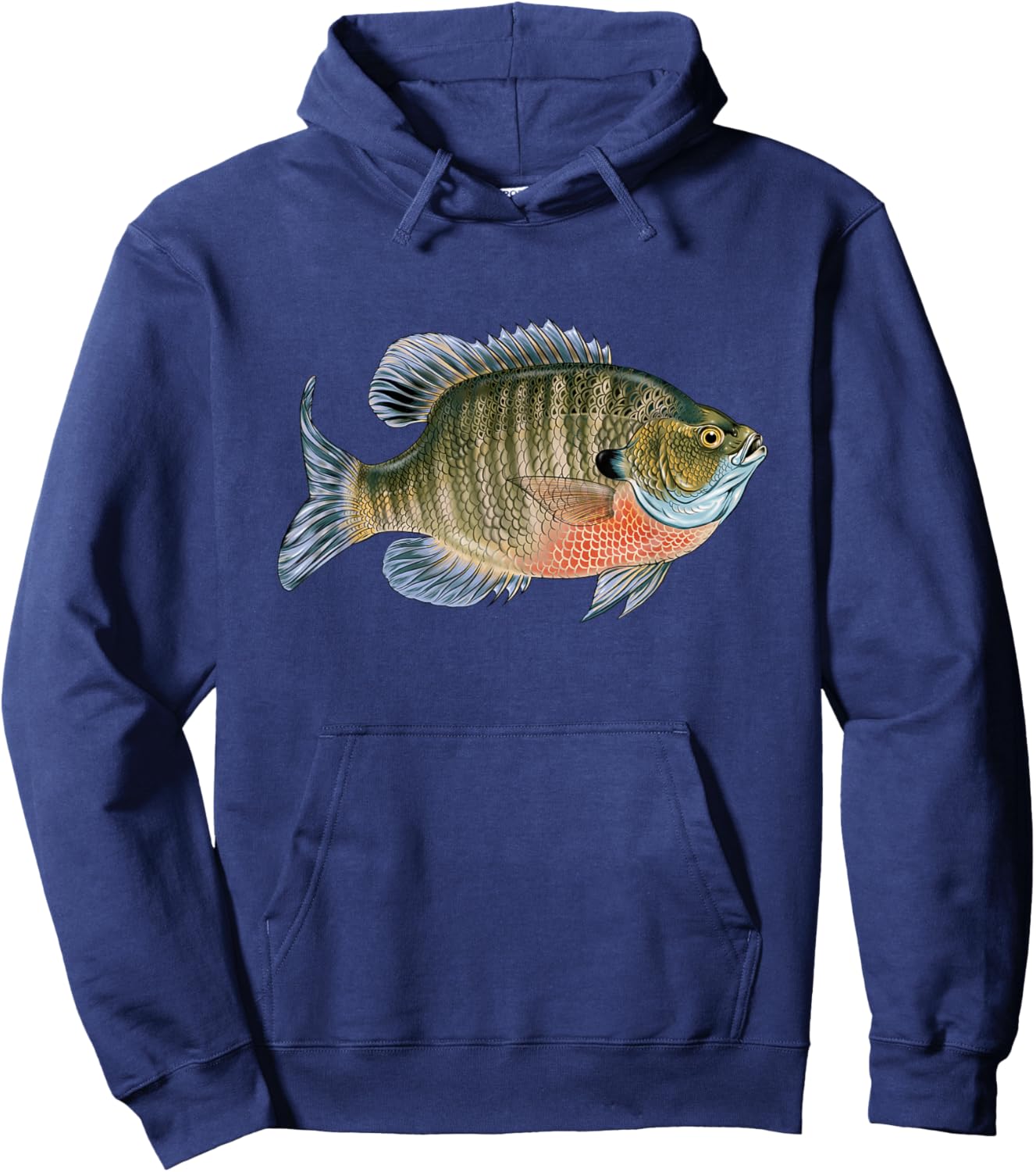 Love To Go Fishing Gift Catch Freshwater Fish Bluegill Hoodie - Hoodie | Navy