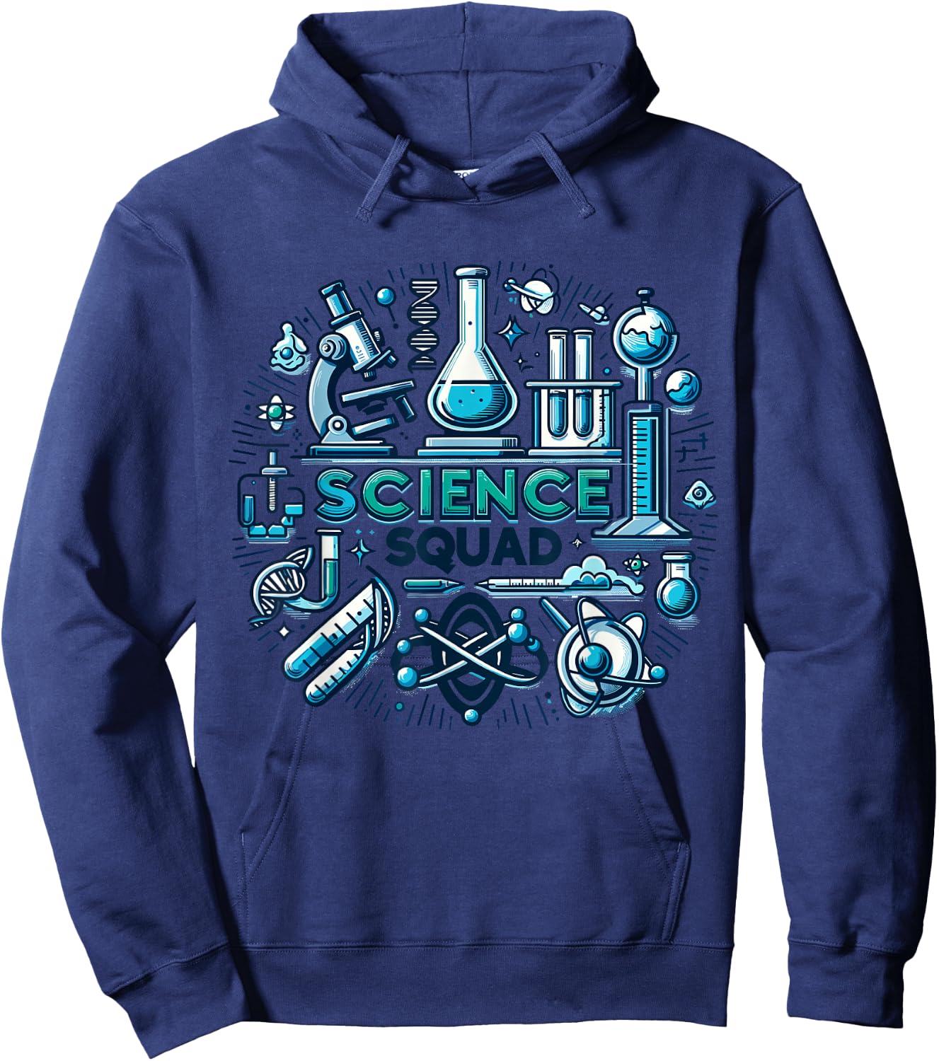 Science Squad Science Gear for Scientist Research | Science Hoodie - Hoodie | Navy
