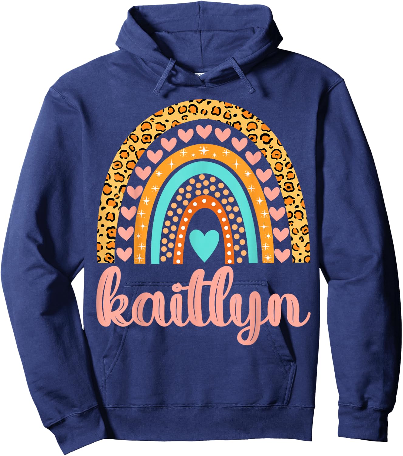 Kaitlyn Kaitlyn Name Birthday Shirt Gift Hoodie - Hoodie | Navy