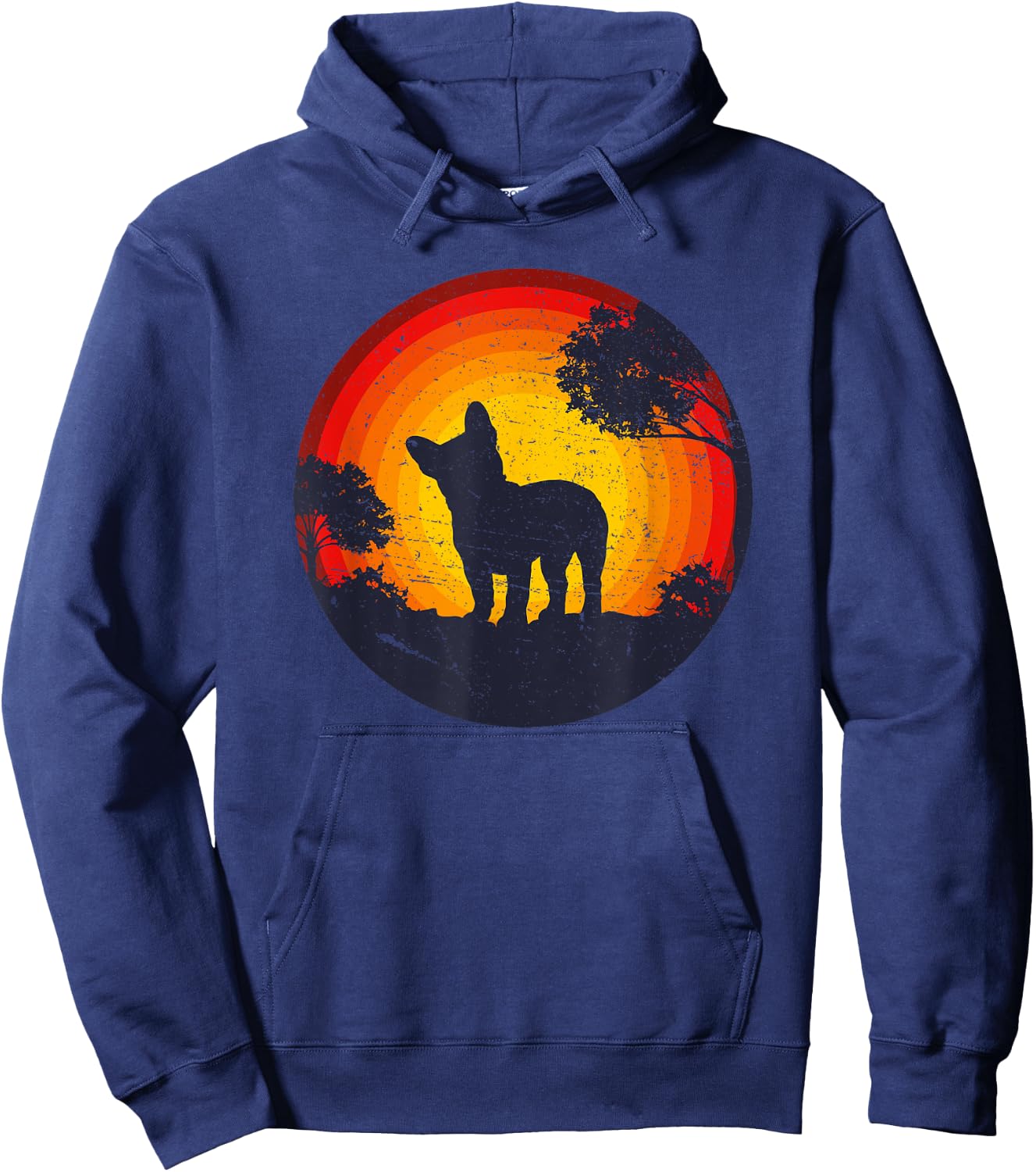 French Bulldog Frenchie Dog Hoodie - Hoodie | Navy