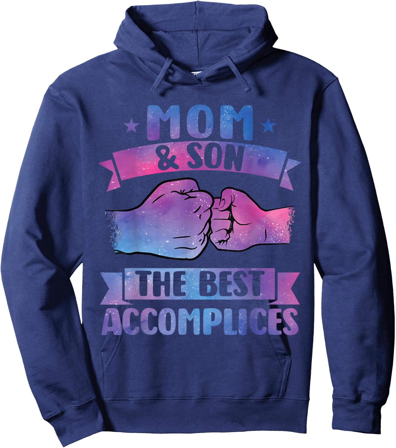 Mom & Son the best accomplice mother Hoodie - Hoodie | Navy