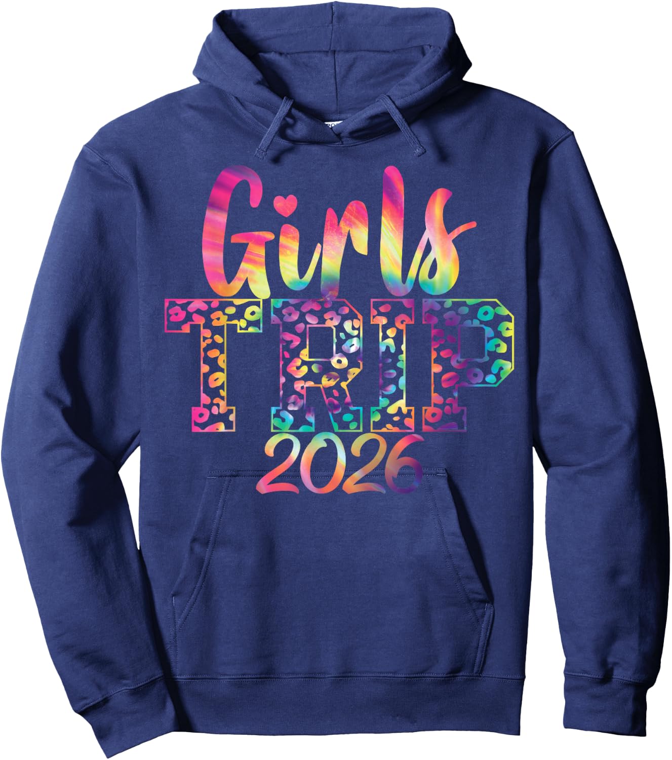 Girls Weekend Women Girls Trip 2026 Hoodie - Hoodie | Navy