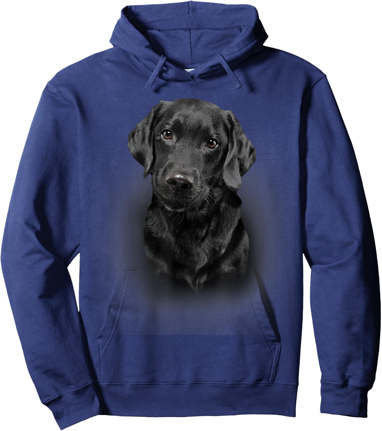 Black Labrador Dad Mom Retriever Lab Owner Dog Lover Cute Hoodie - Hoodie | Navy