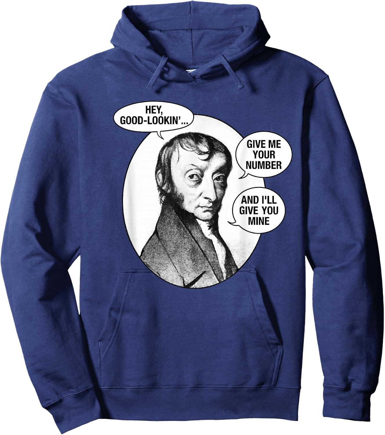 Funny Avogadro's Number Mole Day Chemistry Pun Hoodie - Hoodie | Navy