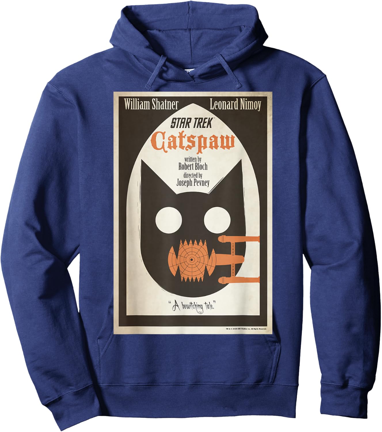 Star Trek Original Series Catspaw Poster Hoodie - Hoodie | Navy