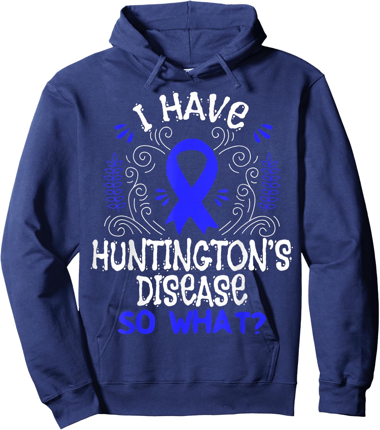 Huntington's Disease Gift - HD Awareness Hoodie - Hoodie | Navy