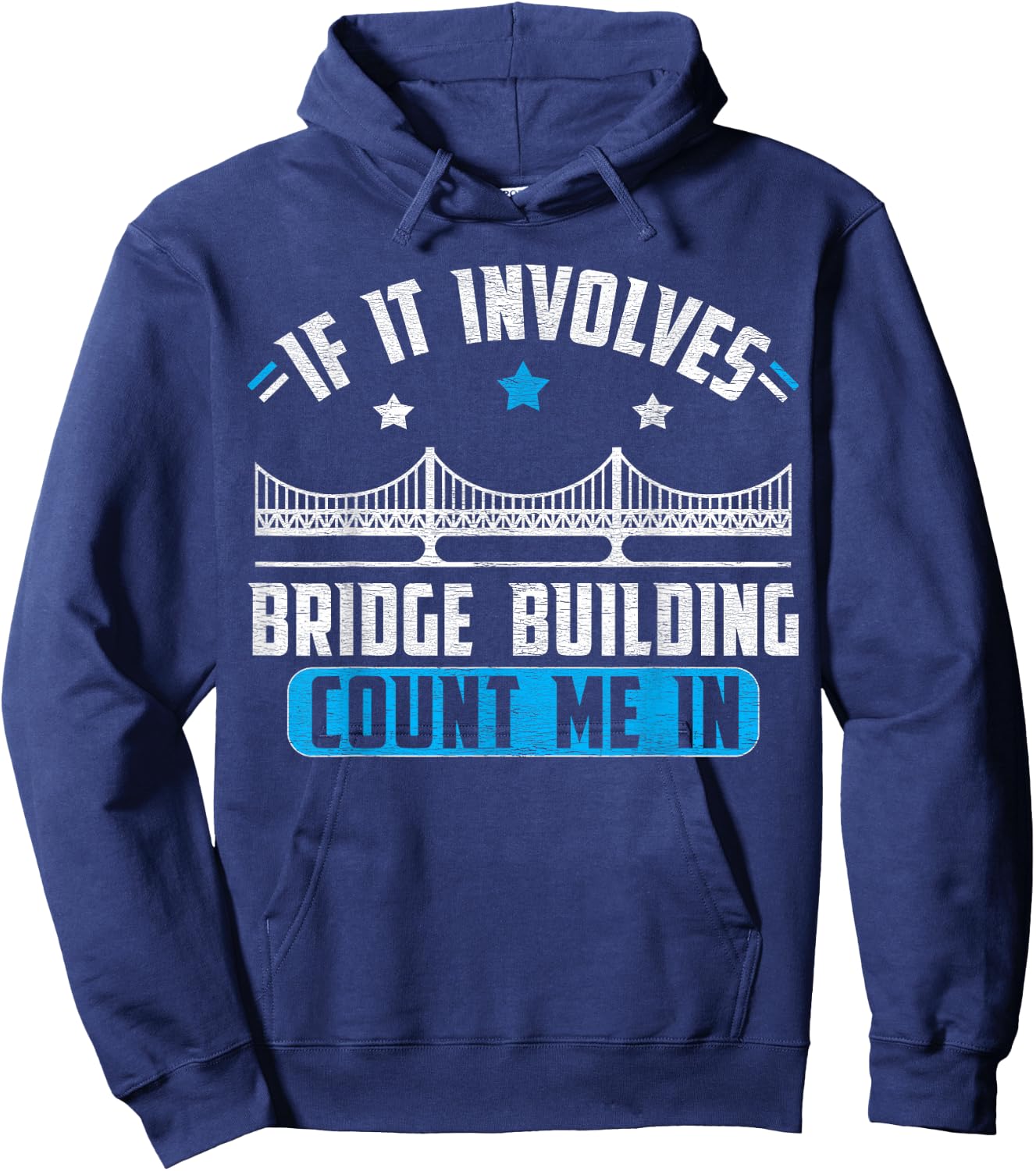 Model Bridge Building - Bridge Builder Hoodie - Hoodie | Navy