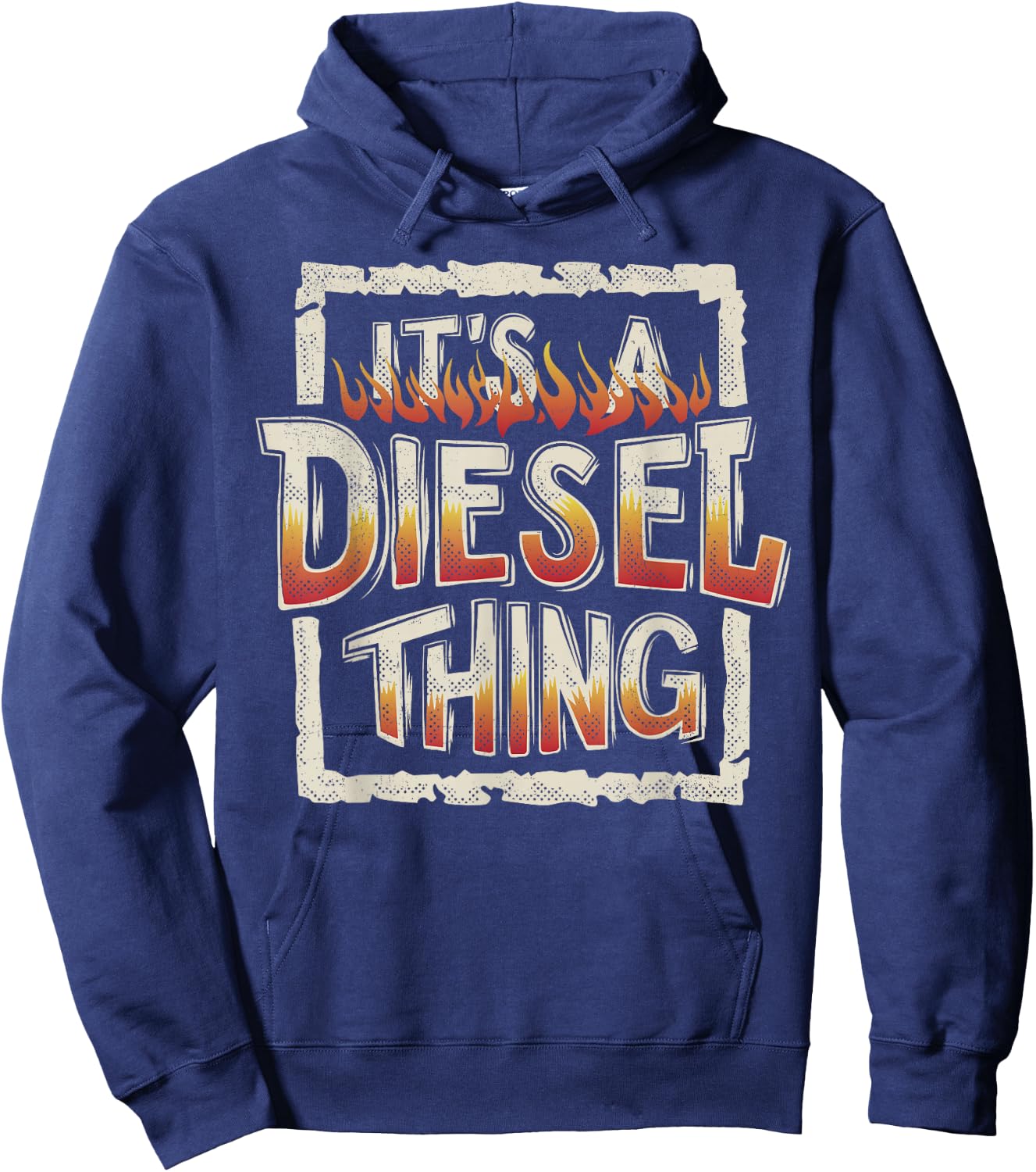 It's A Diesel Thing Trucker Truck Driver Mechanic Funny Men Hoodie - Hoodie | Navy