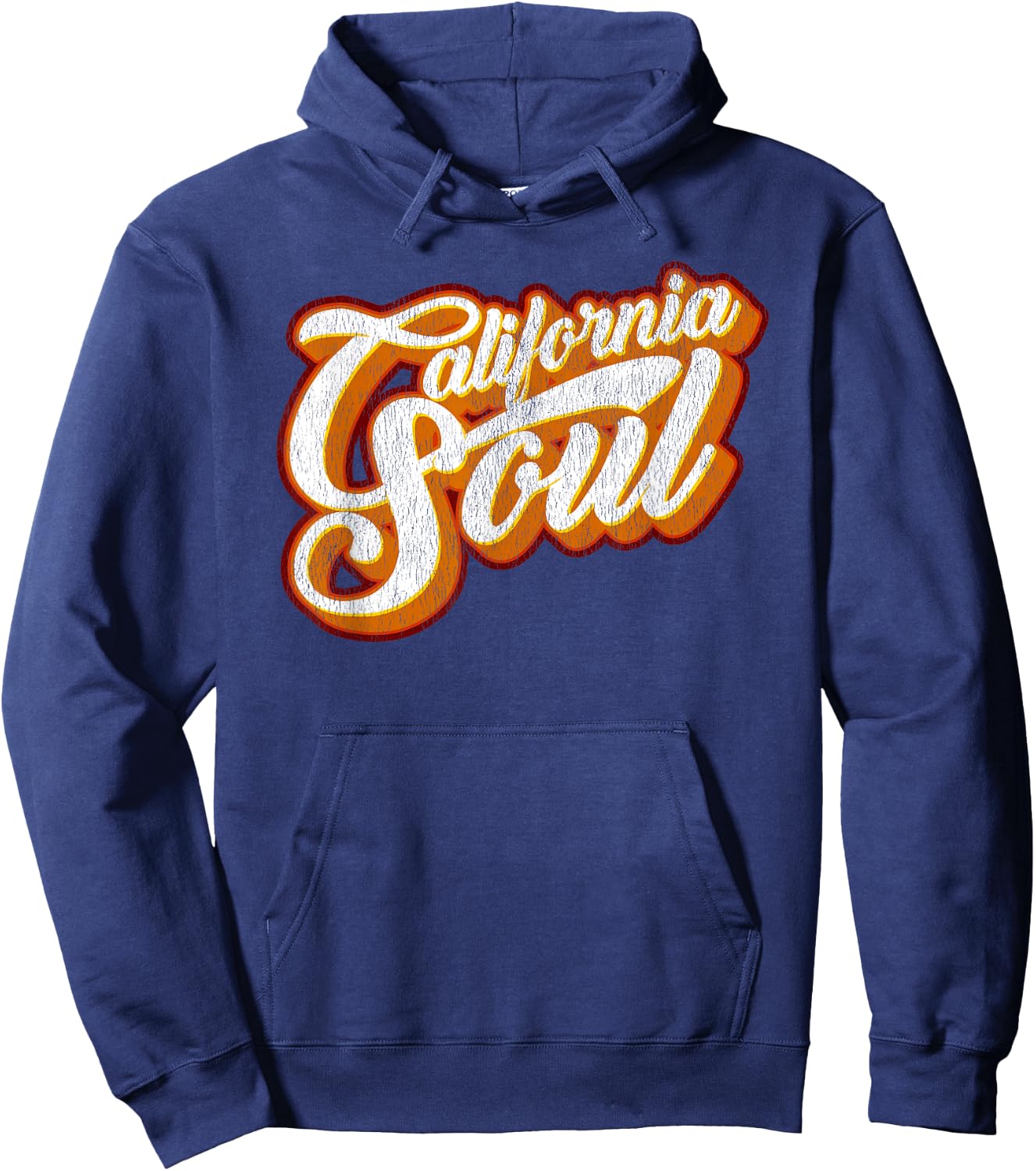 California Soul Retro Hoodie - Hoodie | Navy