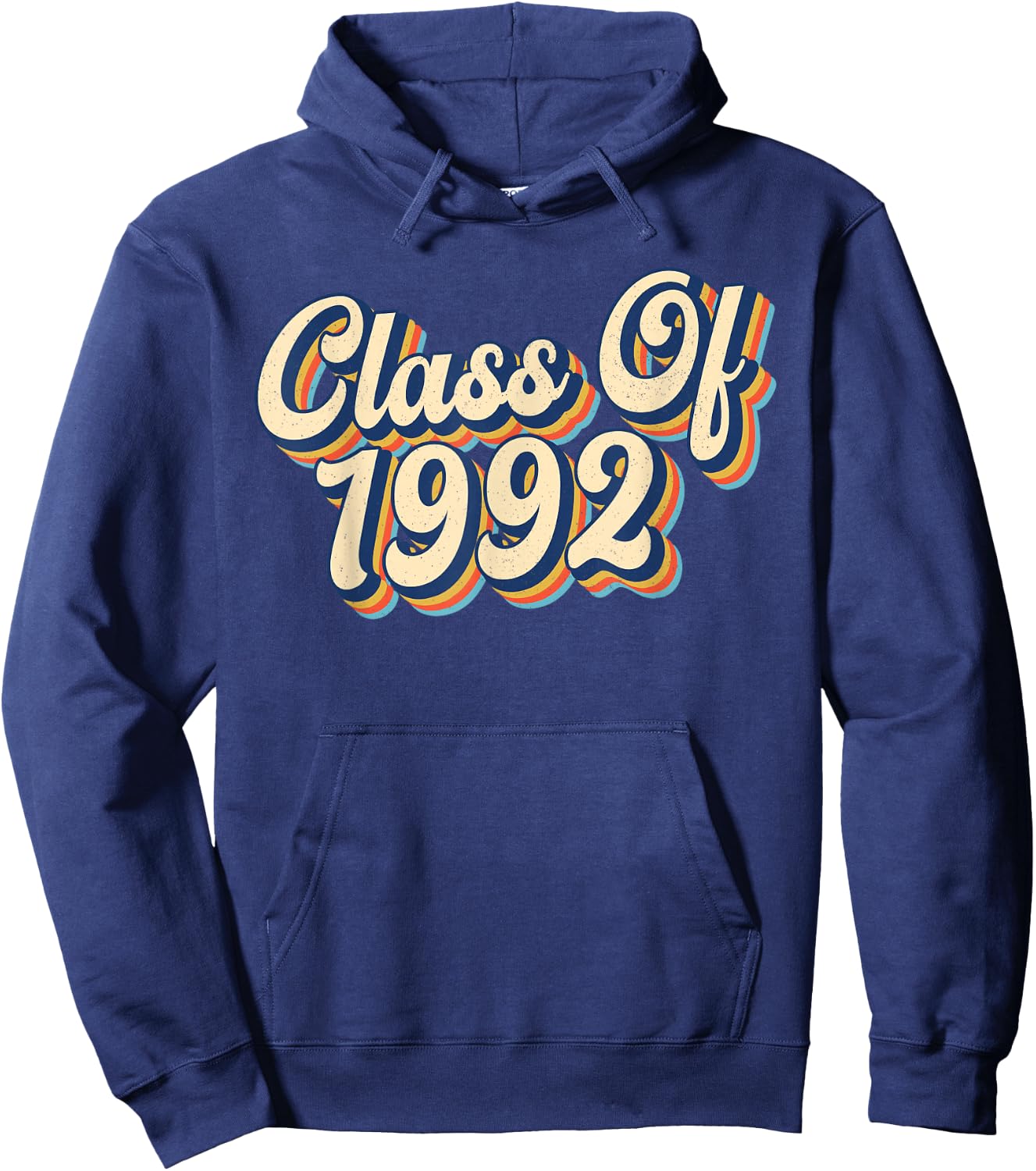 Class of 1992 High School Reunion Vintage Hoodie - Hoodie | Navy
