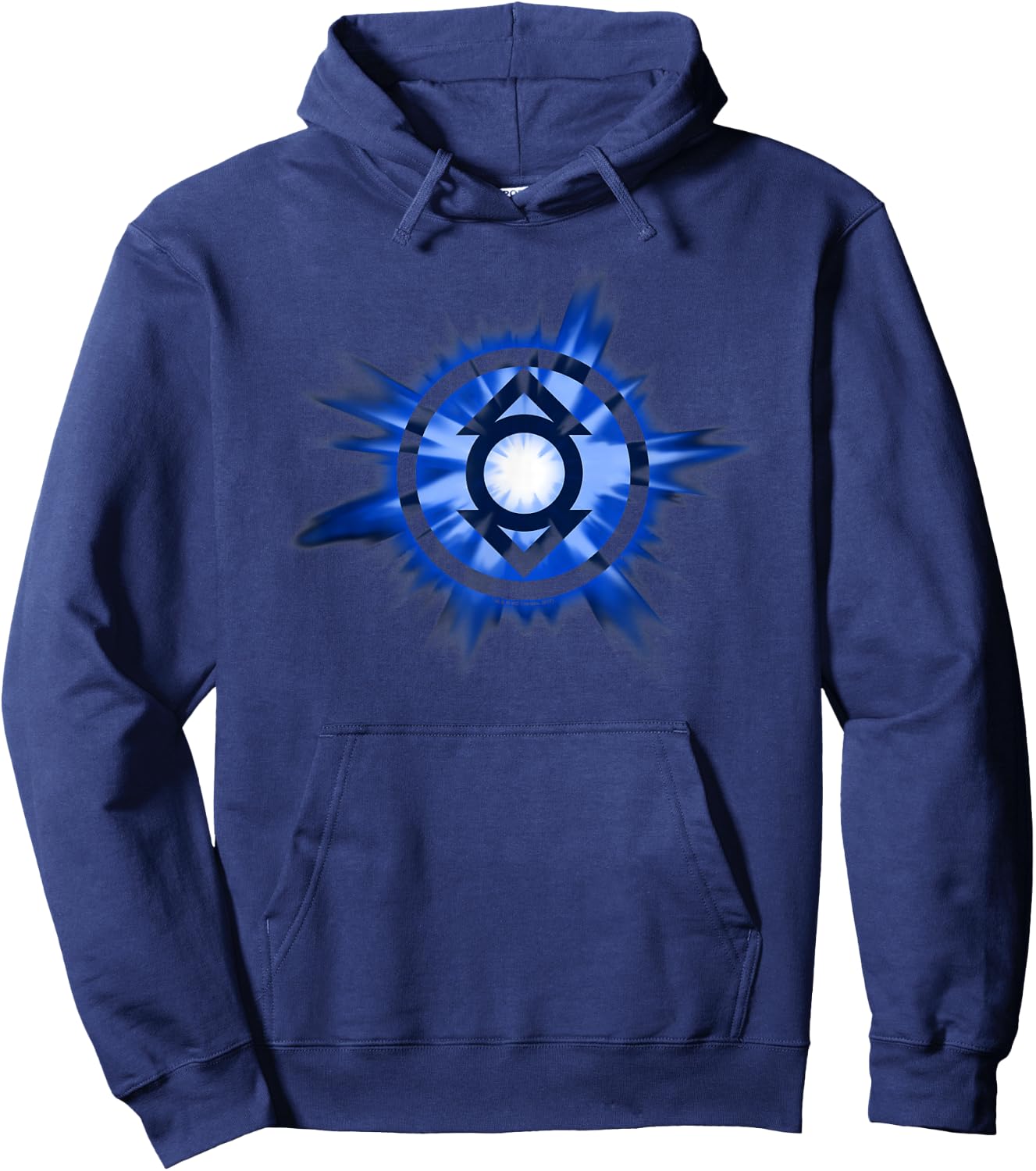 Green Lantern Indigo Glow Hoodie - Hoodie | Navy