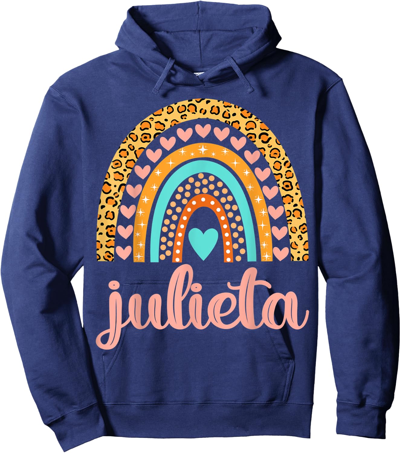 Julieta Julieta Name Birthday Shirt Gift Hoodie - Hoodie | Navy