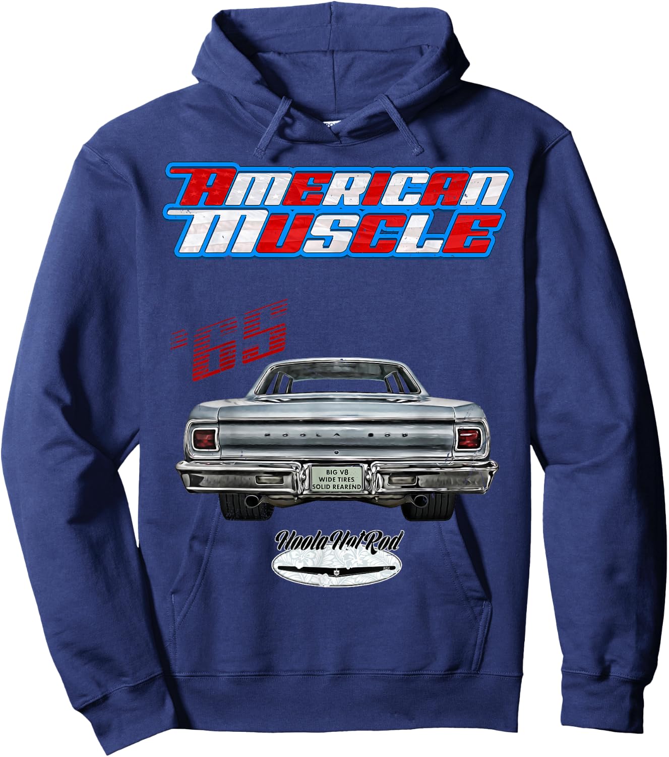1965 Chevelle,Muscle Car,SS454,SS427,SS396,Hotrod,drag race Hoodie - Hoodie | Navy