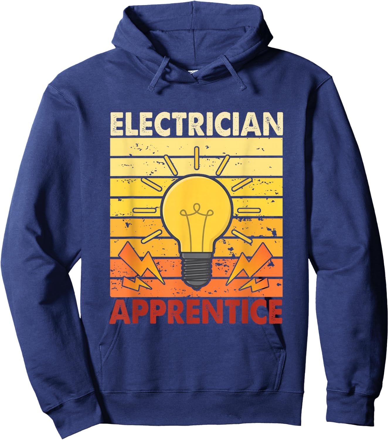 Electricians apprentice in training Hoodie - Hoodie | Navy