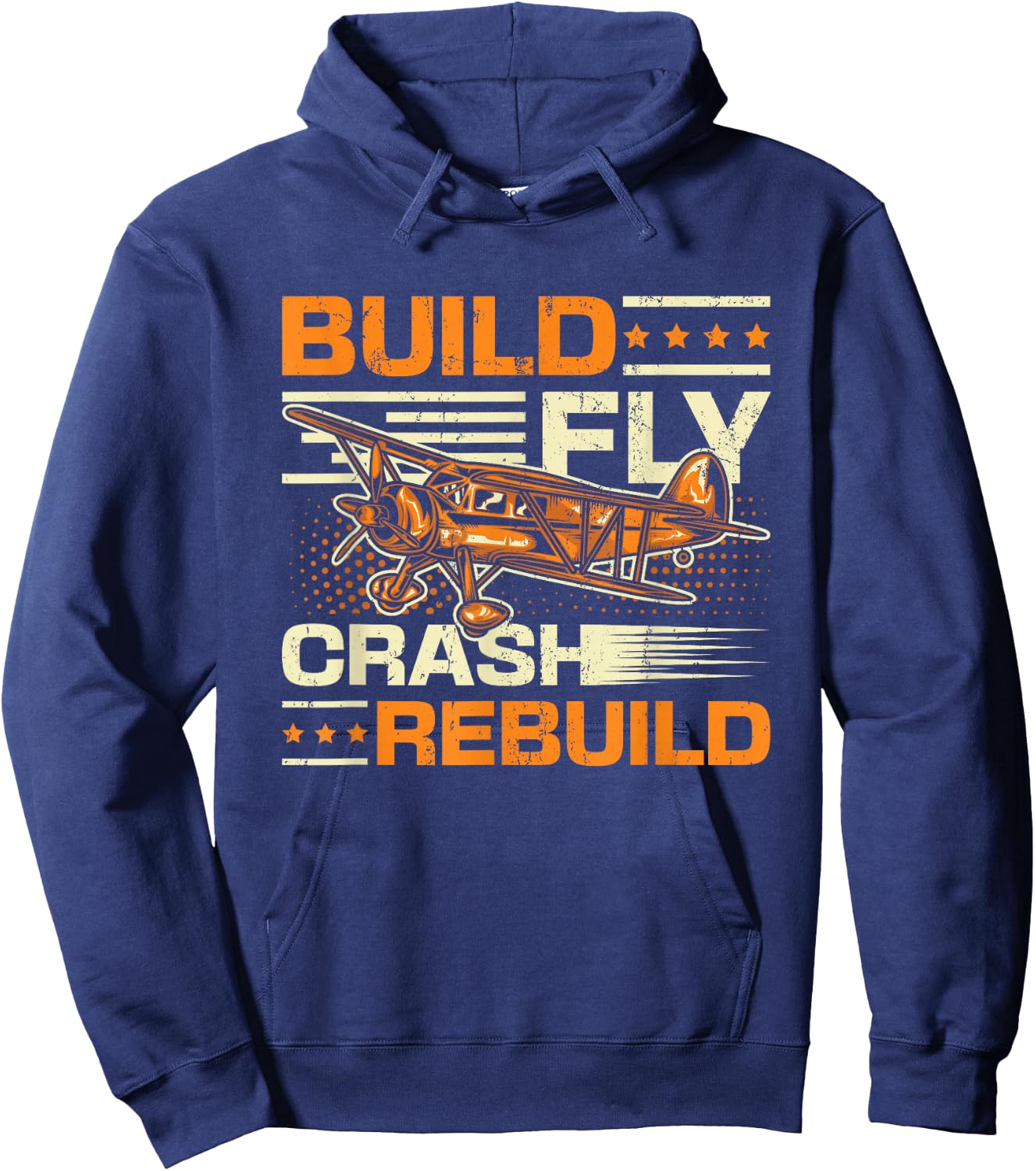 RC Pilot Model Airplane Pilot Model Flight Rc Airplane Hoodie - Hoodie | Navy