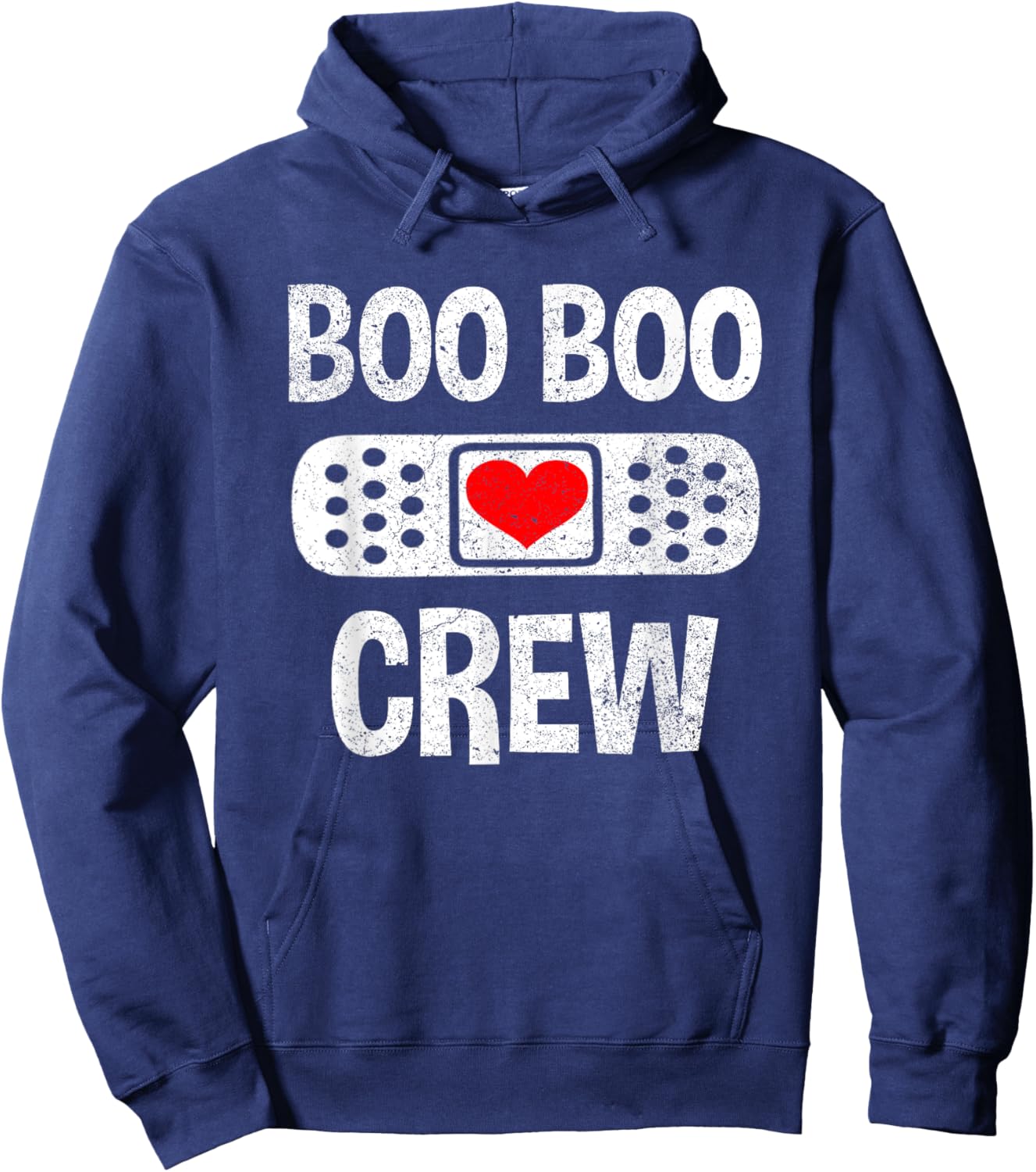 Funny Nurse Ghost Boo Crew Halloween Costume Girls Hoodie - Hoodie | Navy