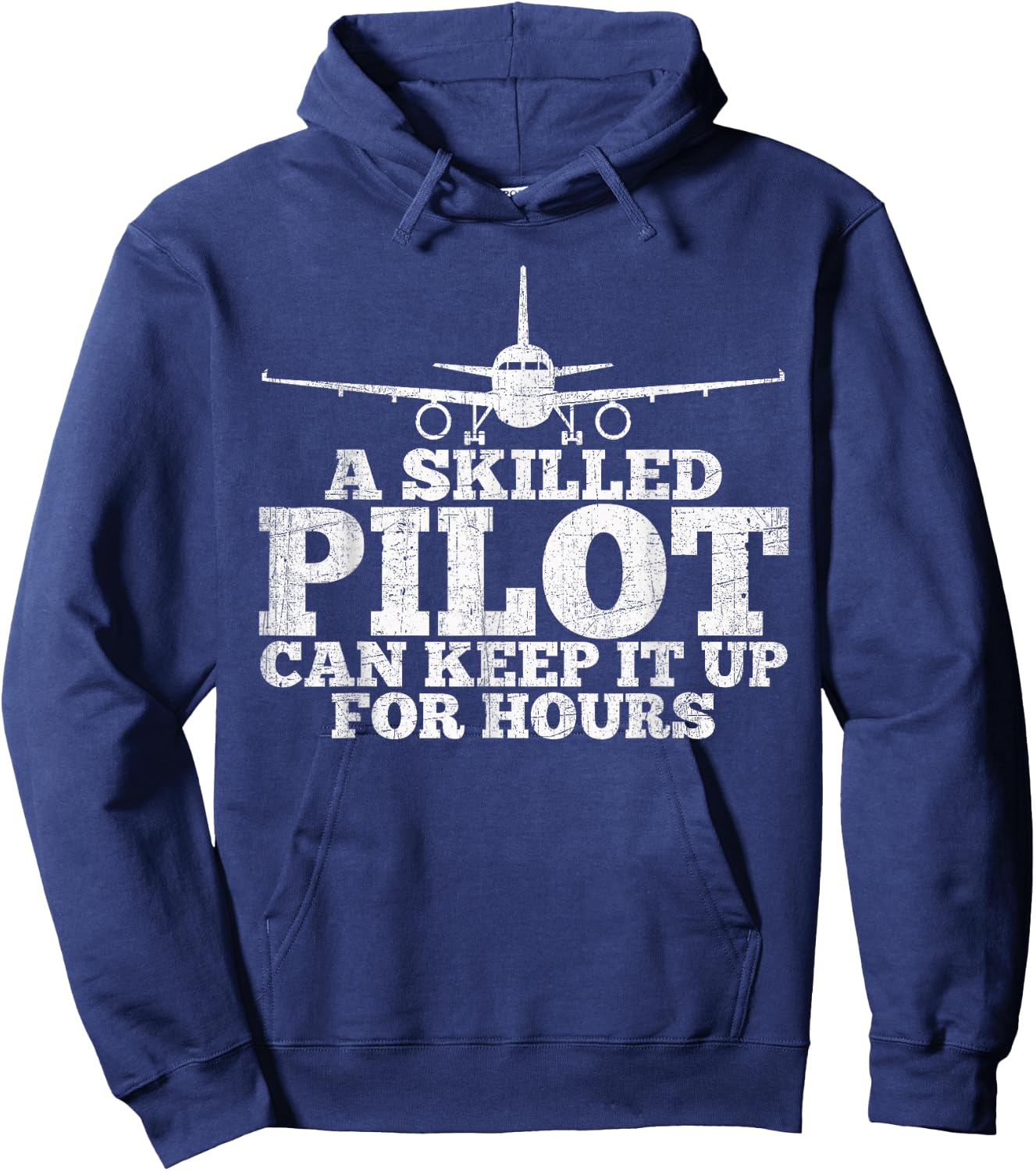 An experienced pilot can last it for hours, fun aviation. Hoodie - Hoodie | Navy