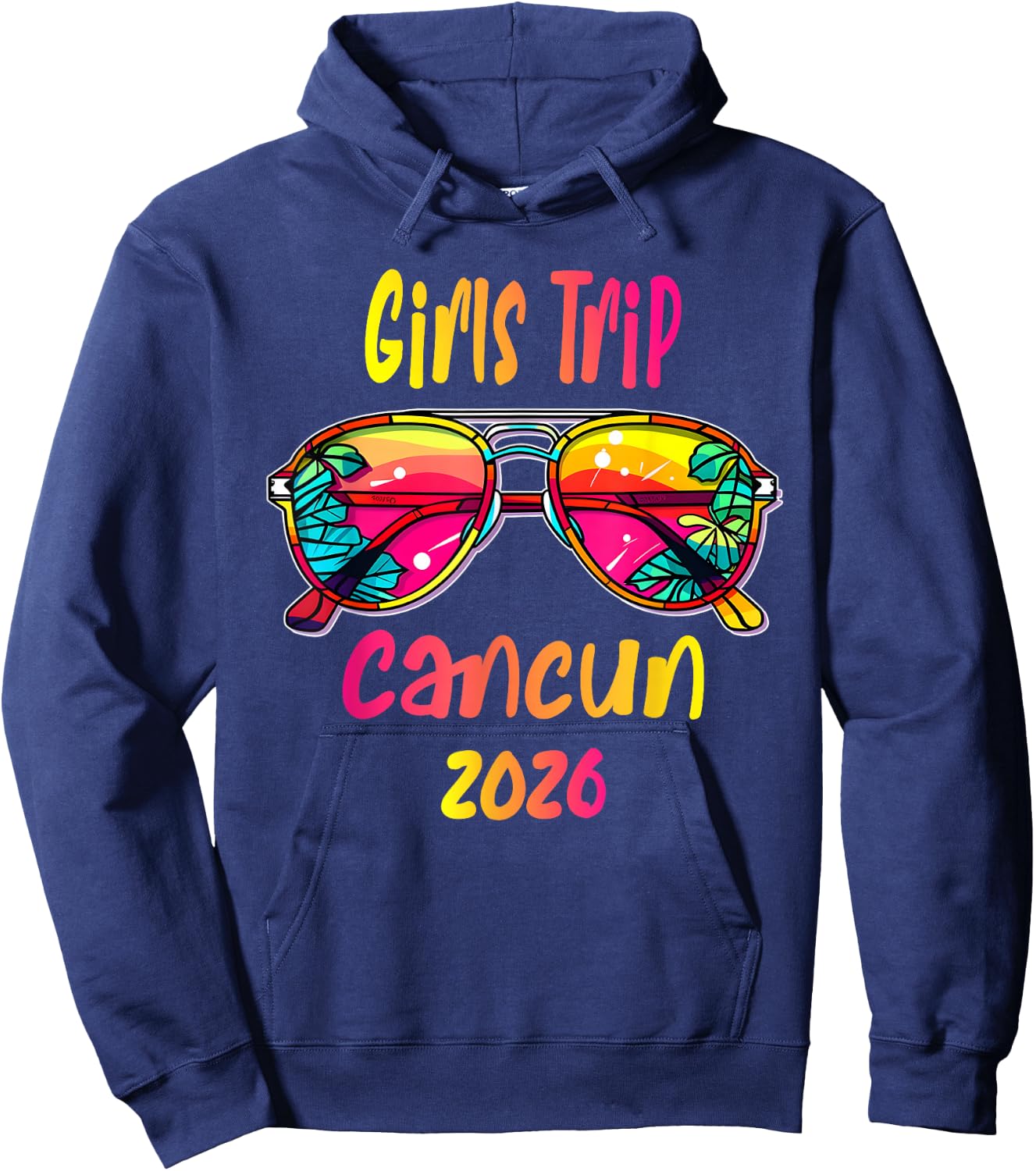 Girls Trip Cancun 2026 Hoodie - Hoodie | Navy