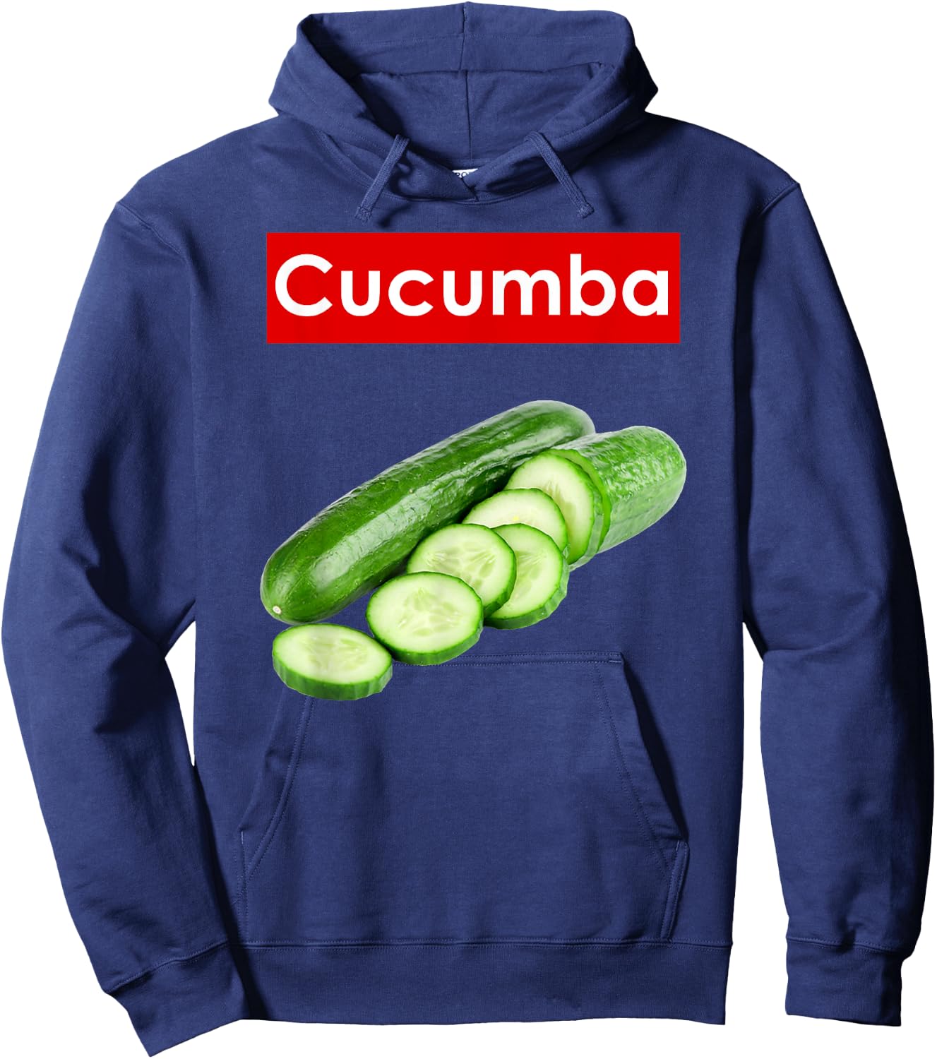 Pickle Jamaica Vegan Big Dill Hoodie - Hoodie | Navy