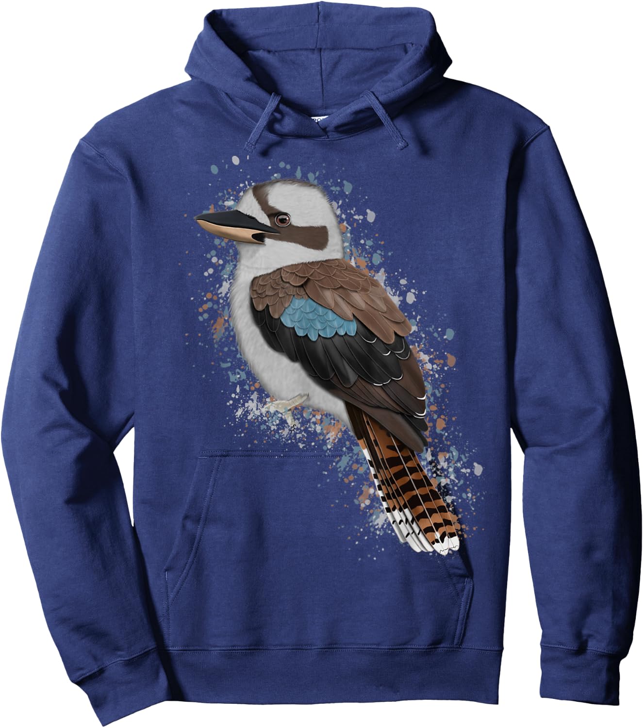 Kookaburra Bird Birder Birdlover Birdwatcher Animal Hoodie - Hoodie | Navy