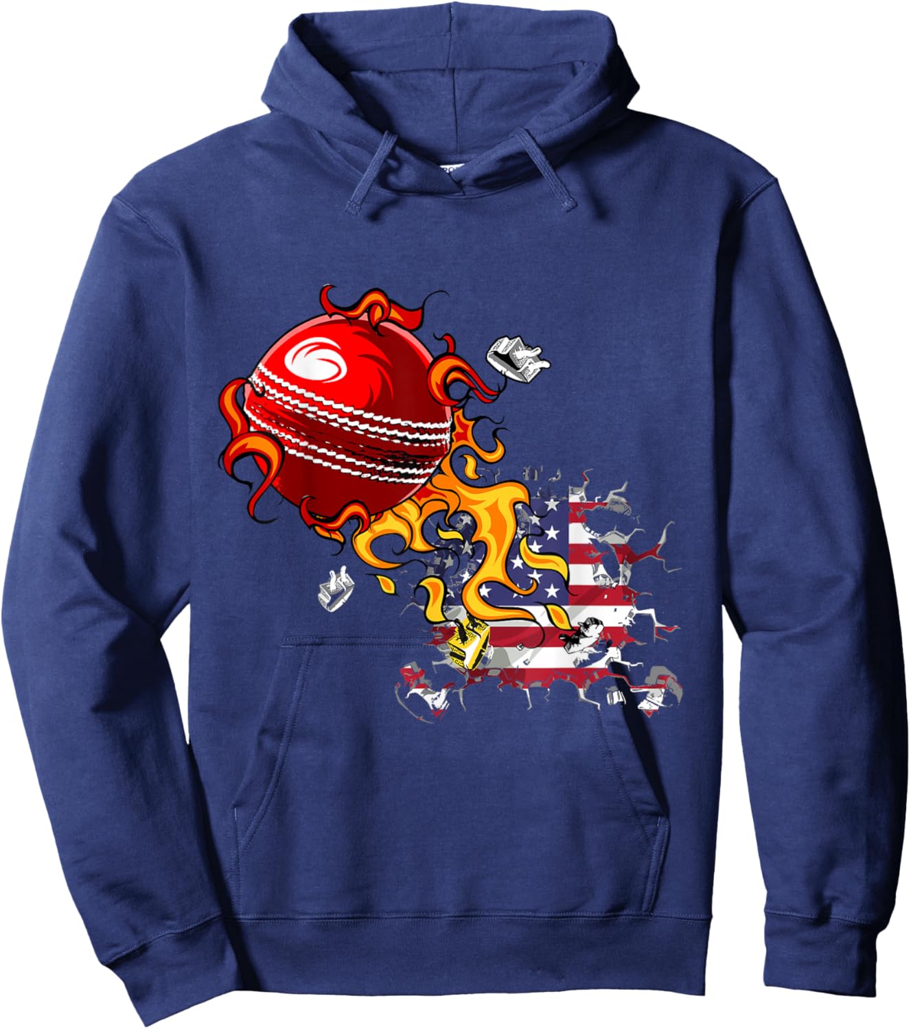 USA Cricket Hoodie - Hoodie | Navy