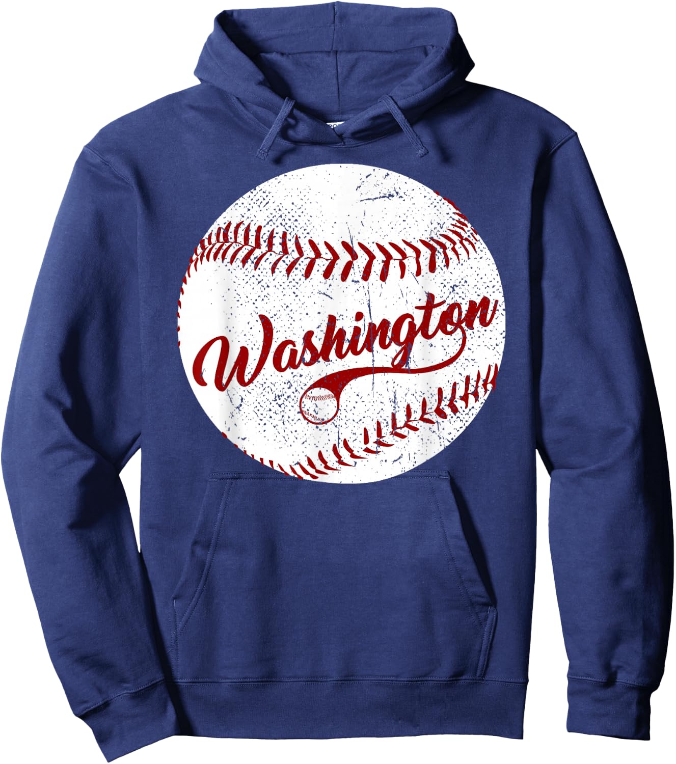 Baseball Washington DC Team, Love Baseball National Pastime Hoodie - Hoodie | Navy