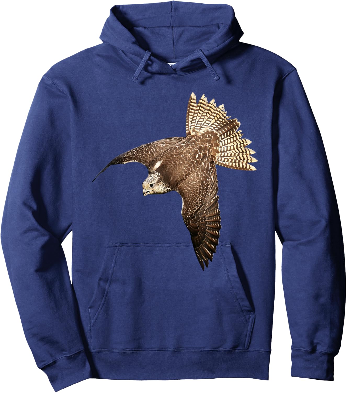 Beautiful Falcon Raptor Flight Bird of Prey for Falconer Hoodie - Hoodie | Navy