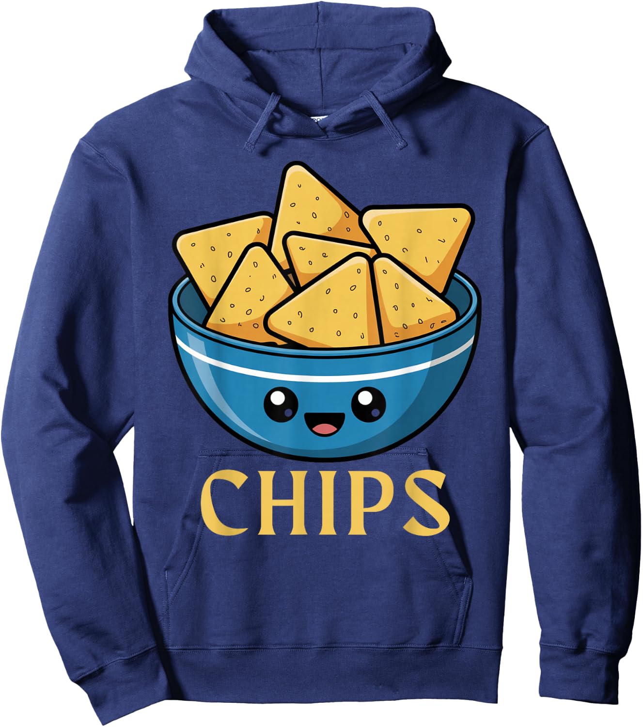 Chips Bowl Salsa Couple Nacho Kawaii Halloween Costume Hoodie - Hoodie | Navy