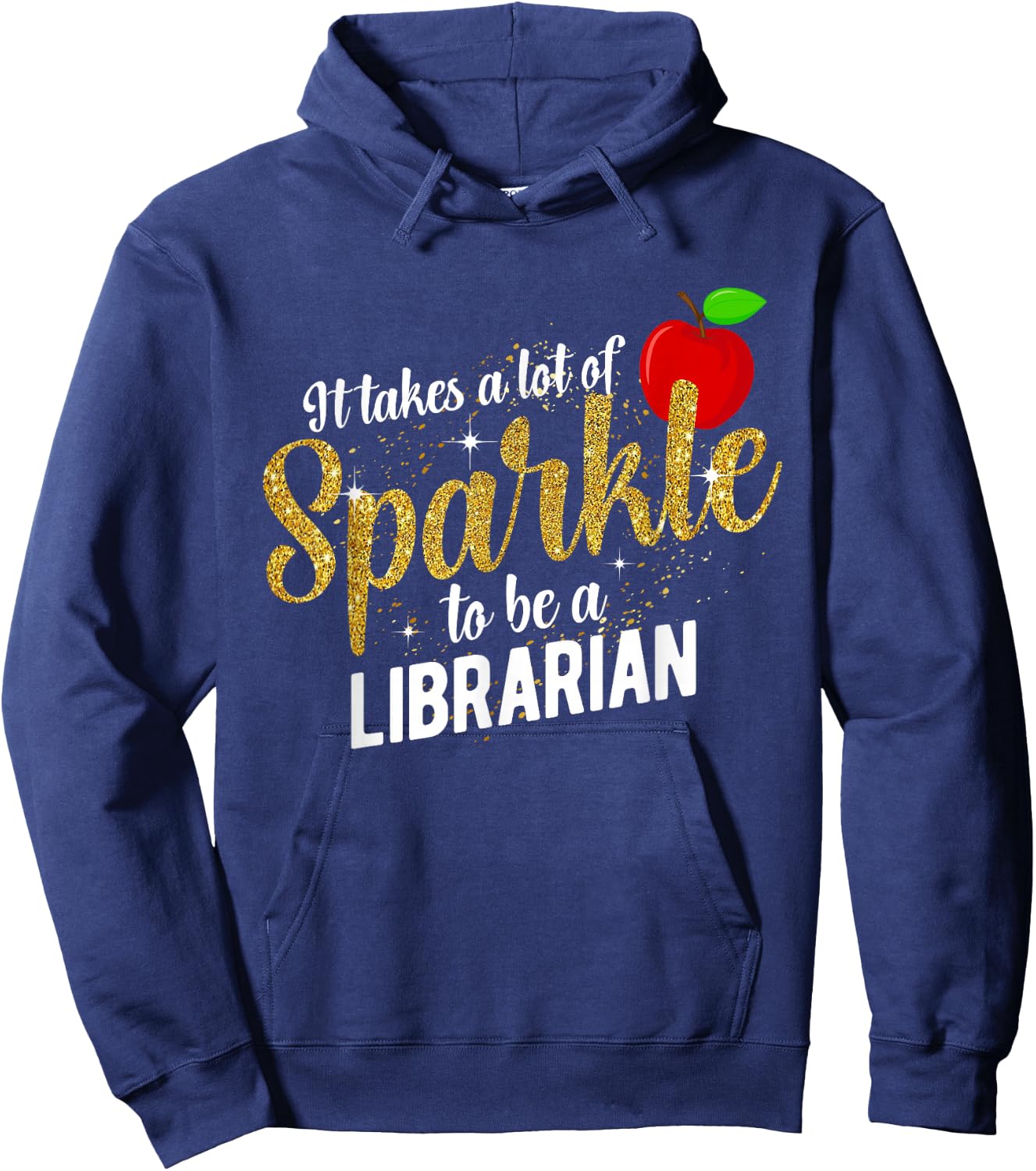 To Be A School Librarian Library Worker Librarian Hoodie - Hoodie | Navy