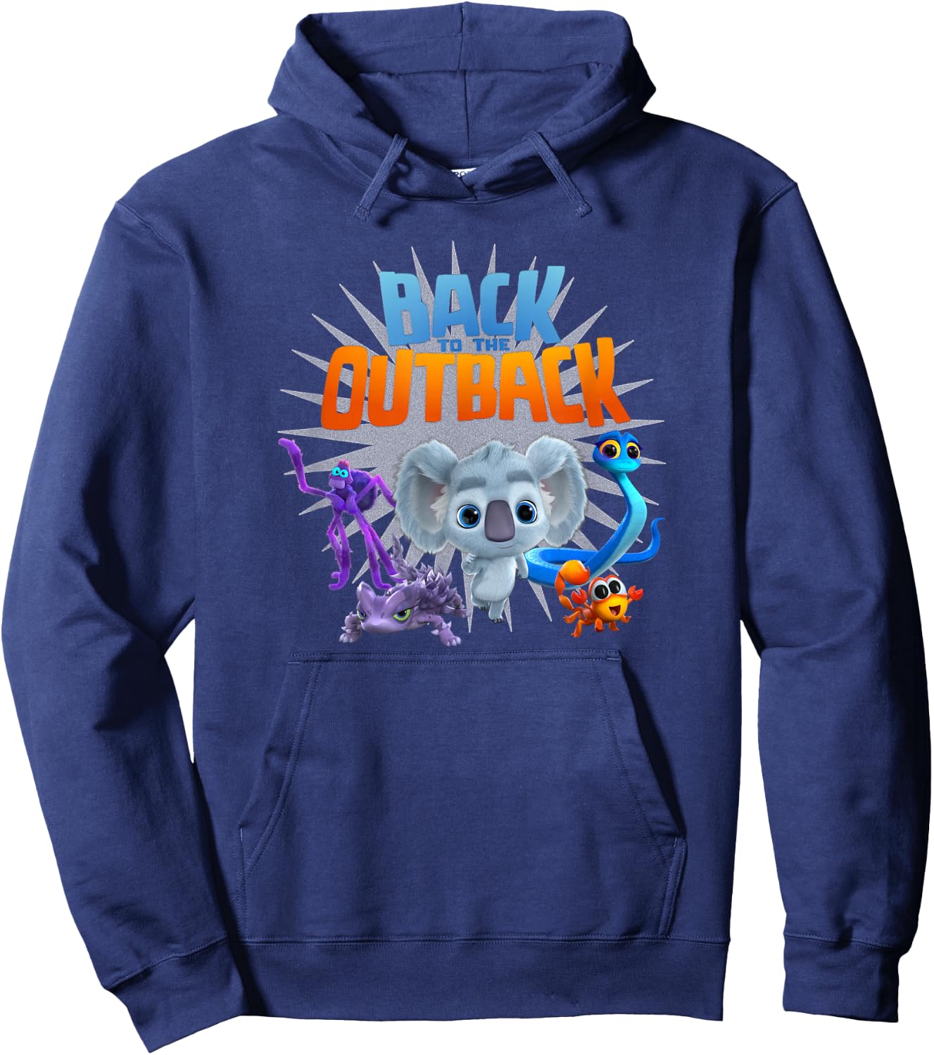 Back to The Outback Group Shot Logo Hoodie - Hoodie | Navy