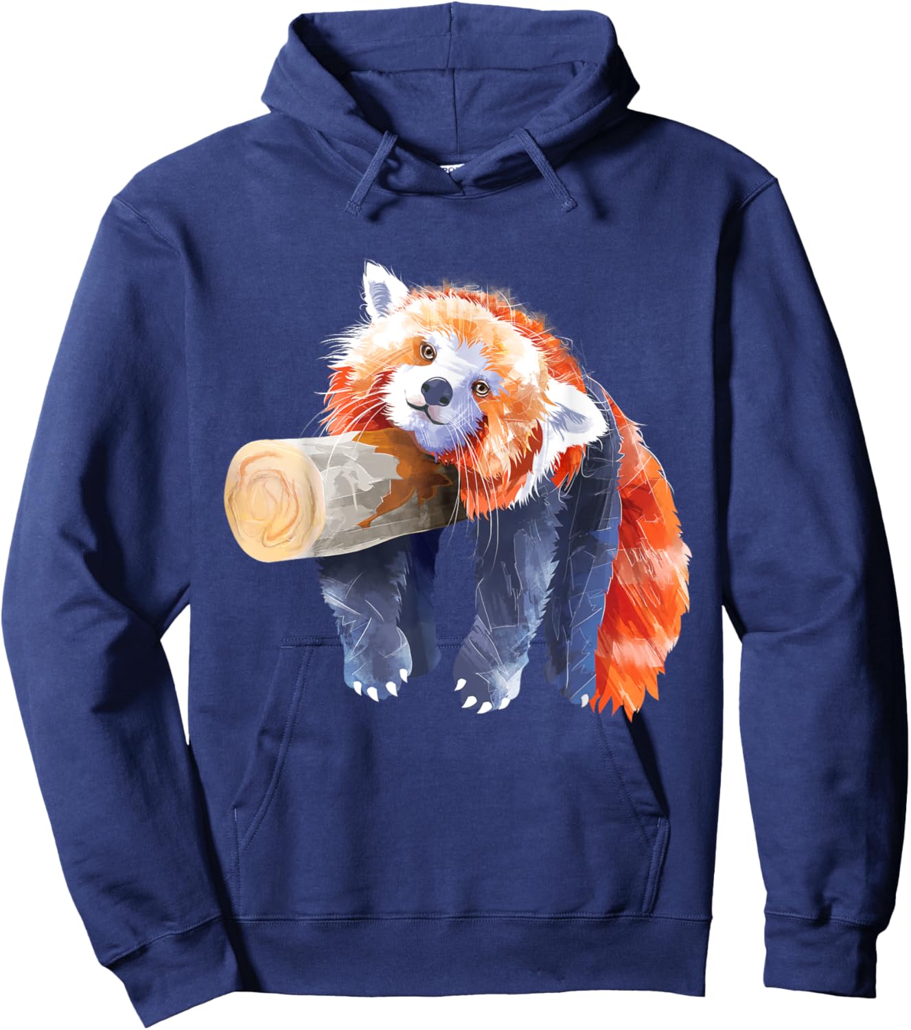 Red Panda Shirt Men Women Red Panda Lover Graphic Red Panda Hoodie - Hoodie | Navy