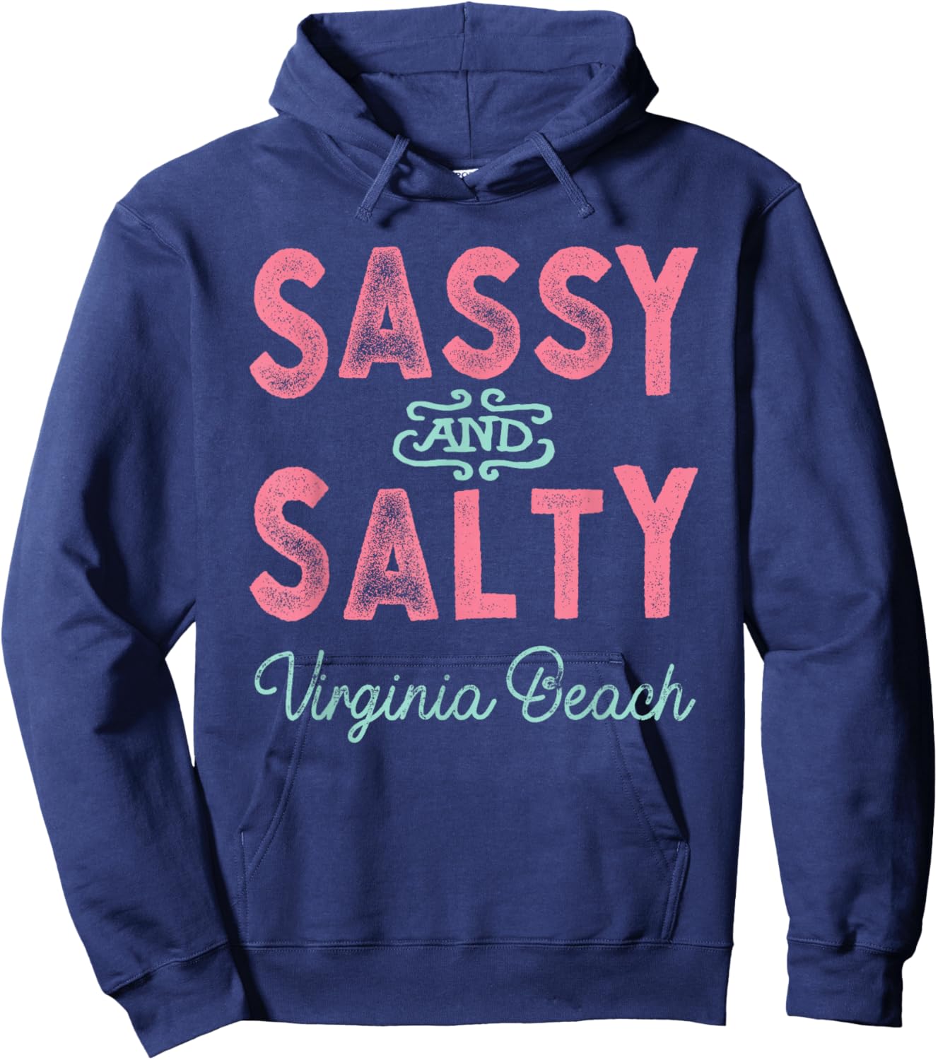 Virginia Beach Souvenirs and Gifts Hoodie - Hoodie | Navy
